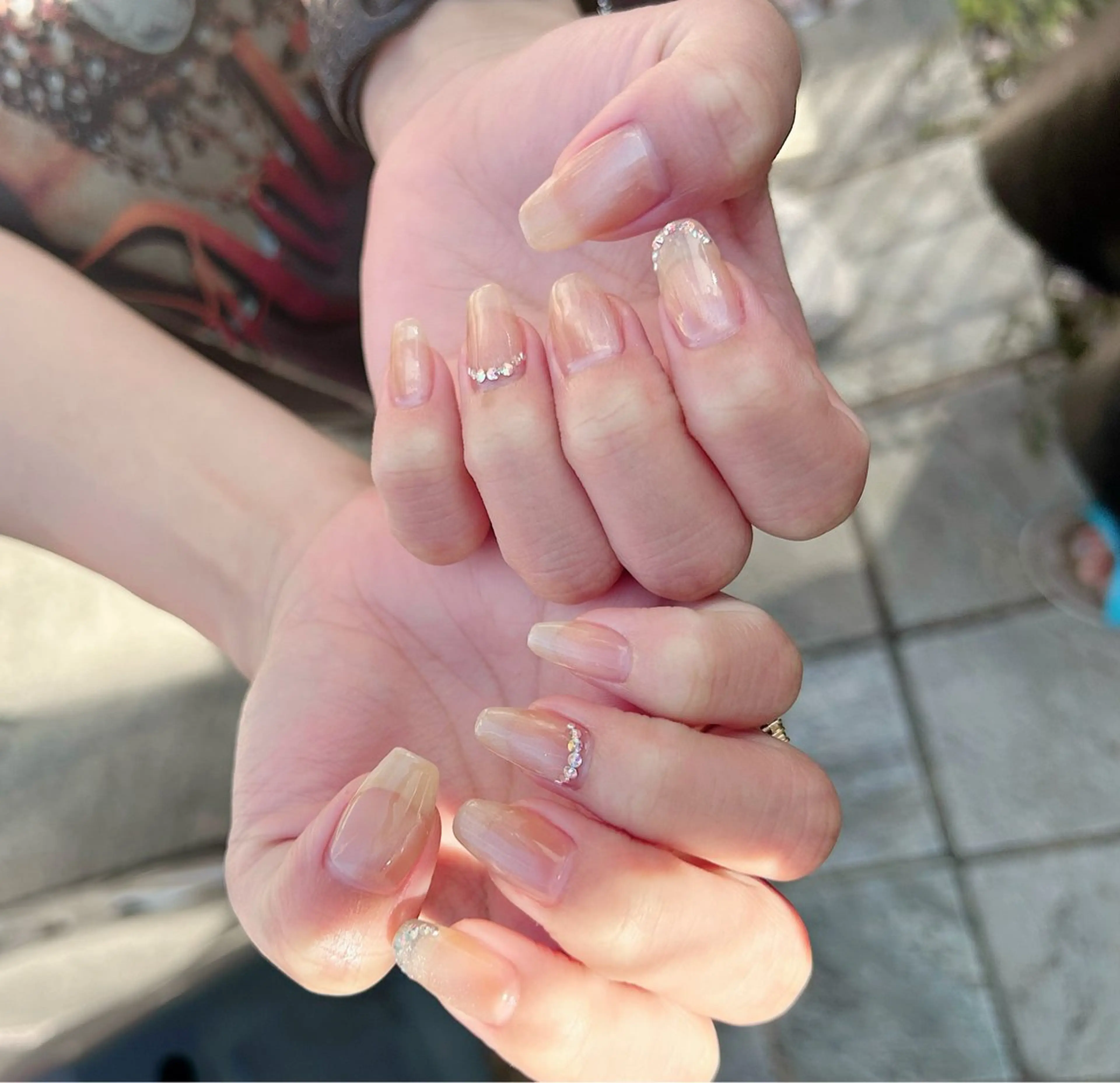 ネイル マグネットネイル 持ち込み ストーンネイル ハンドネイル Nail Salon Ｄream Mamのネイルデザイン