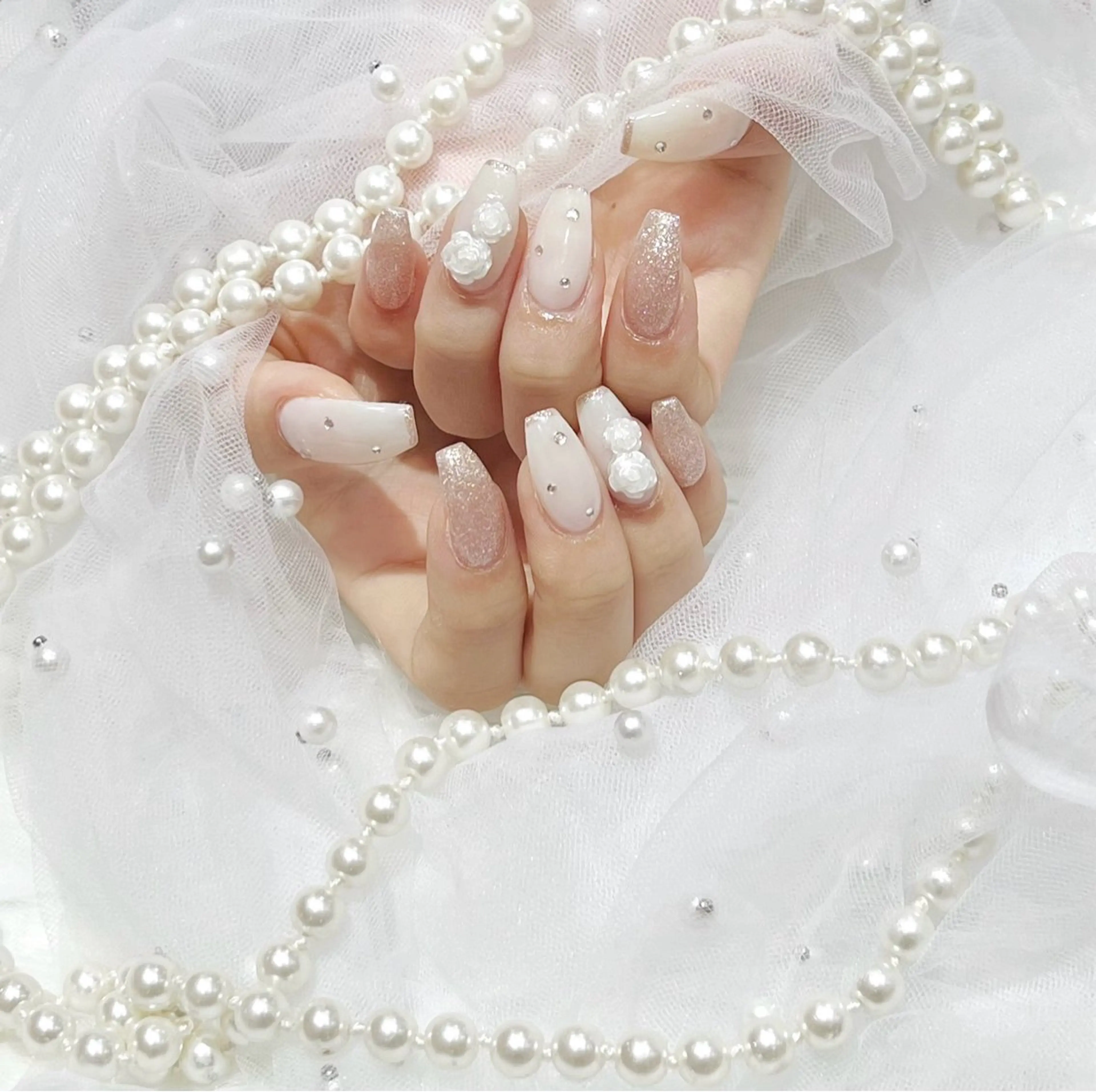 【HAND】オフ込み⭐️4本アート付け放題の写真