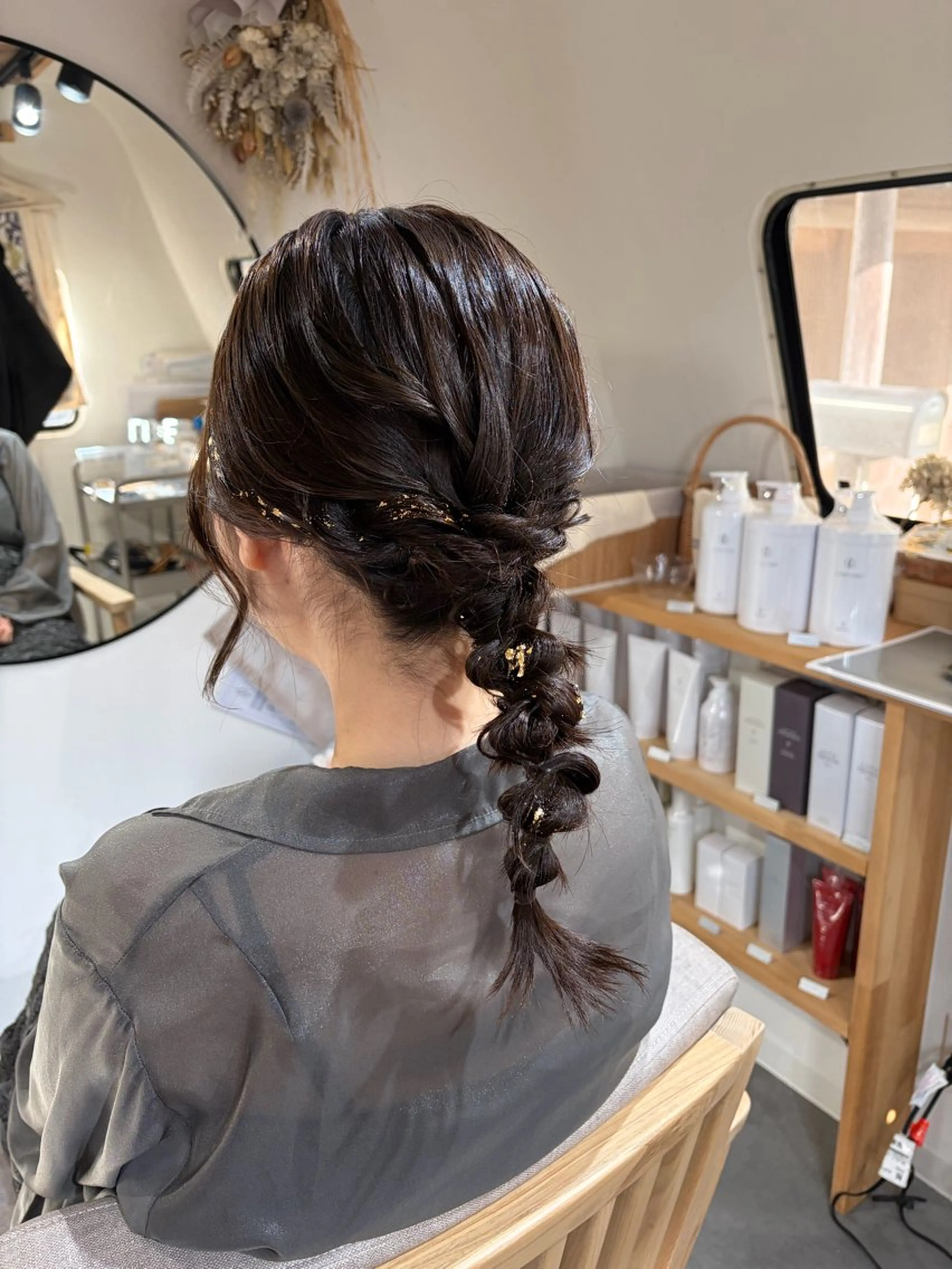 ヘアアレンジ 成人式 卒業式のヘアスタイル Charm ~tsumu~のヘアスタイル