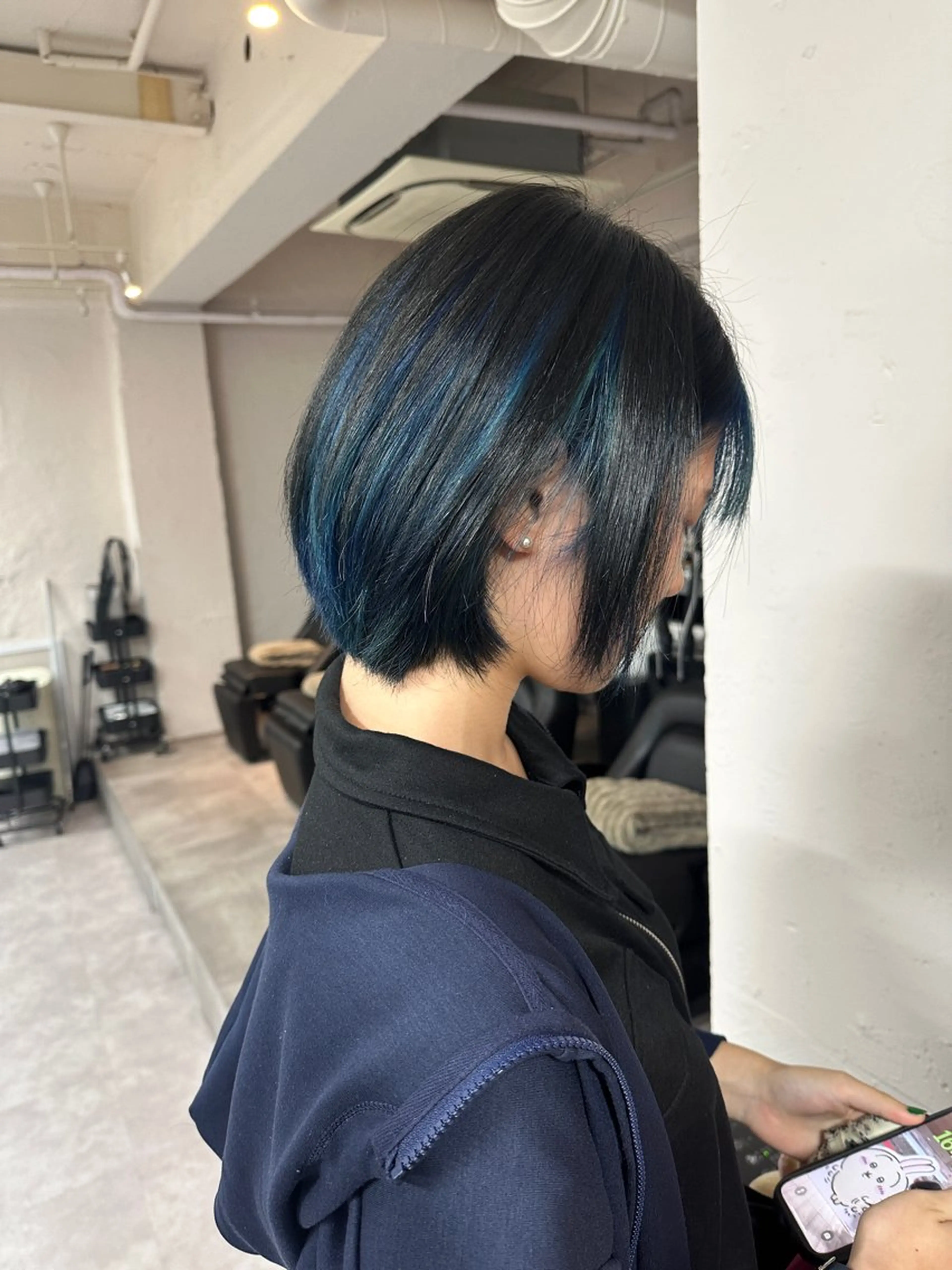 ショート ヘアカラー トリートメント ハイライト/ ブリーチ😈小倉😈のヘアスタイル