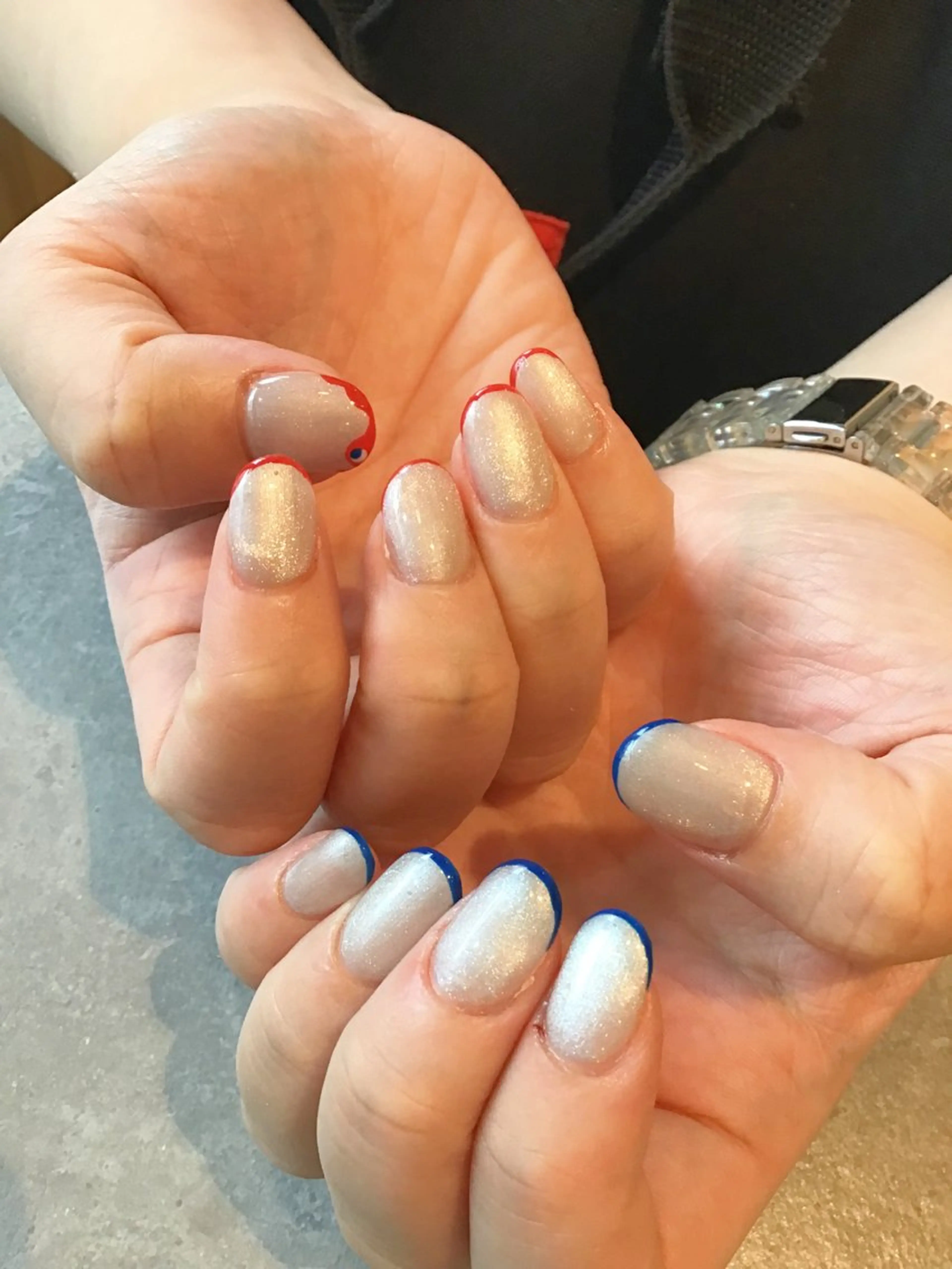 ネイル 持ち込み Nest 岩崎のネイルデザイン