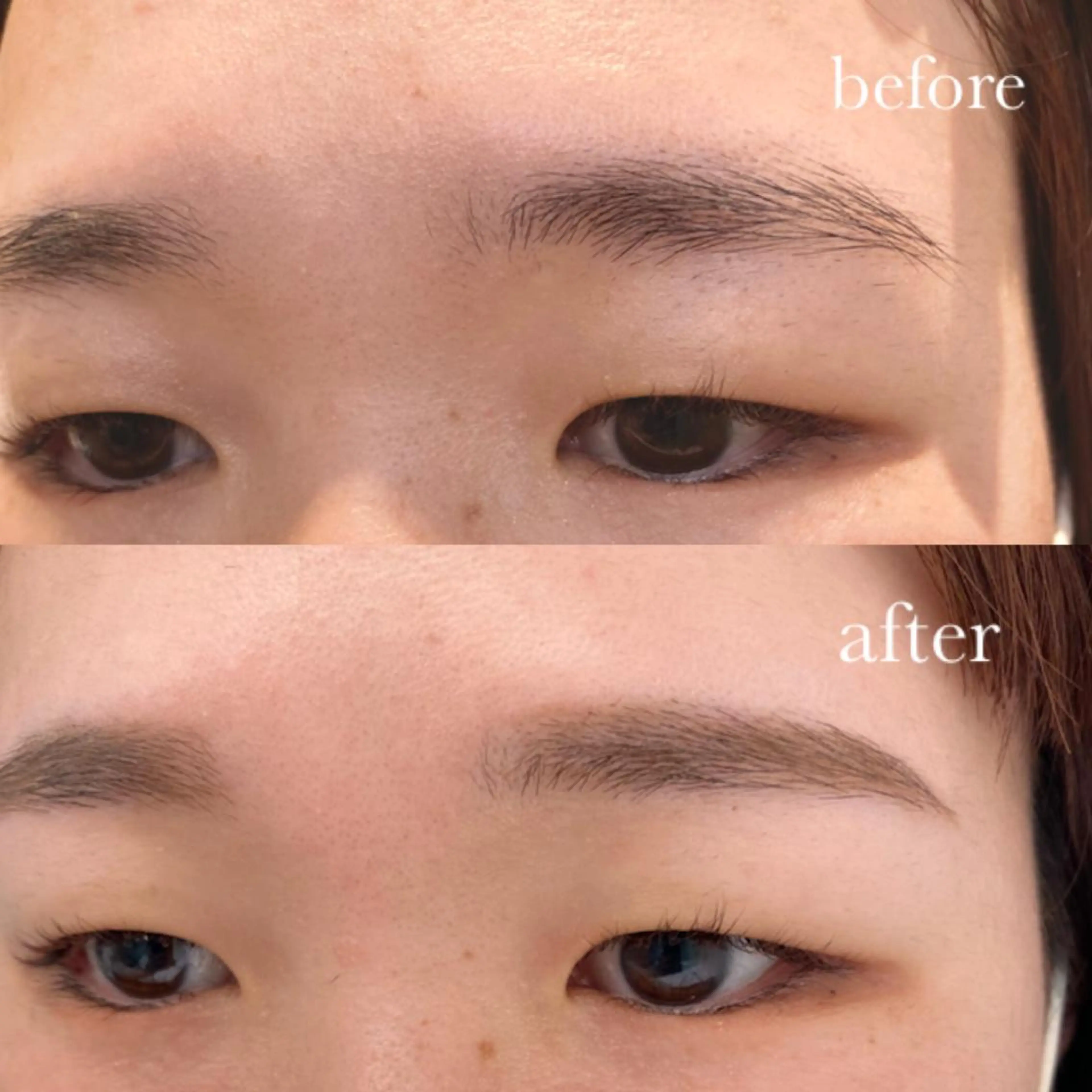 アイブロウ 眉毛ワックス脱毛 Lowen kahoのマツエク・マツパデザイン