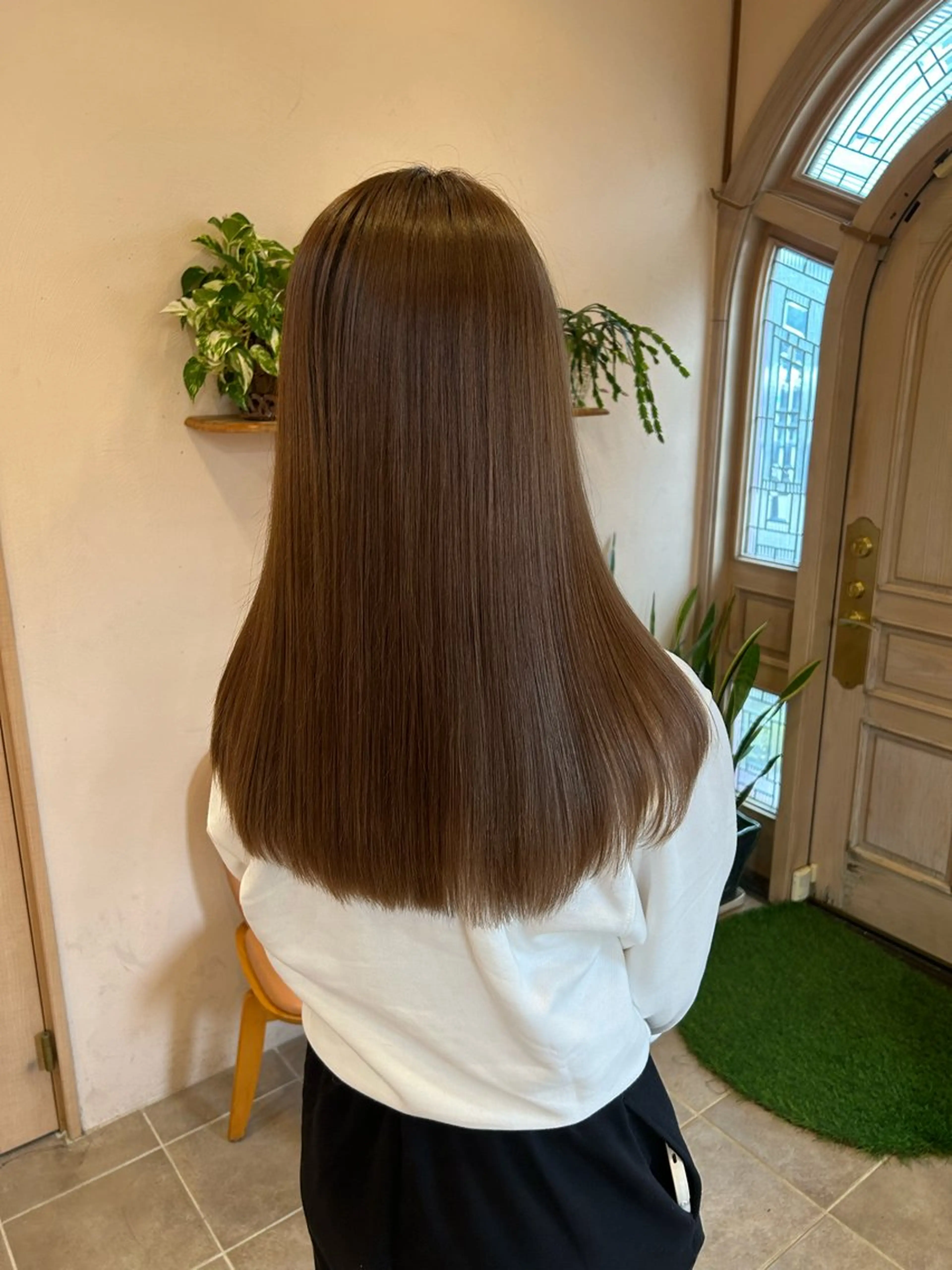 ロング カラー ヘアカラー トリートメント mayu .のヘアスタイル