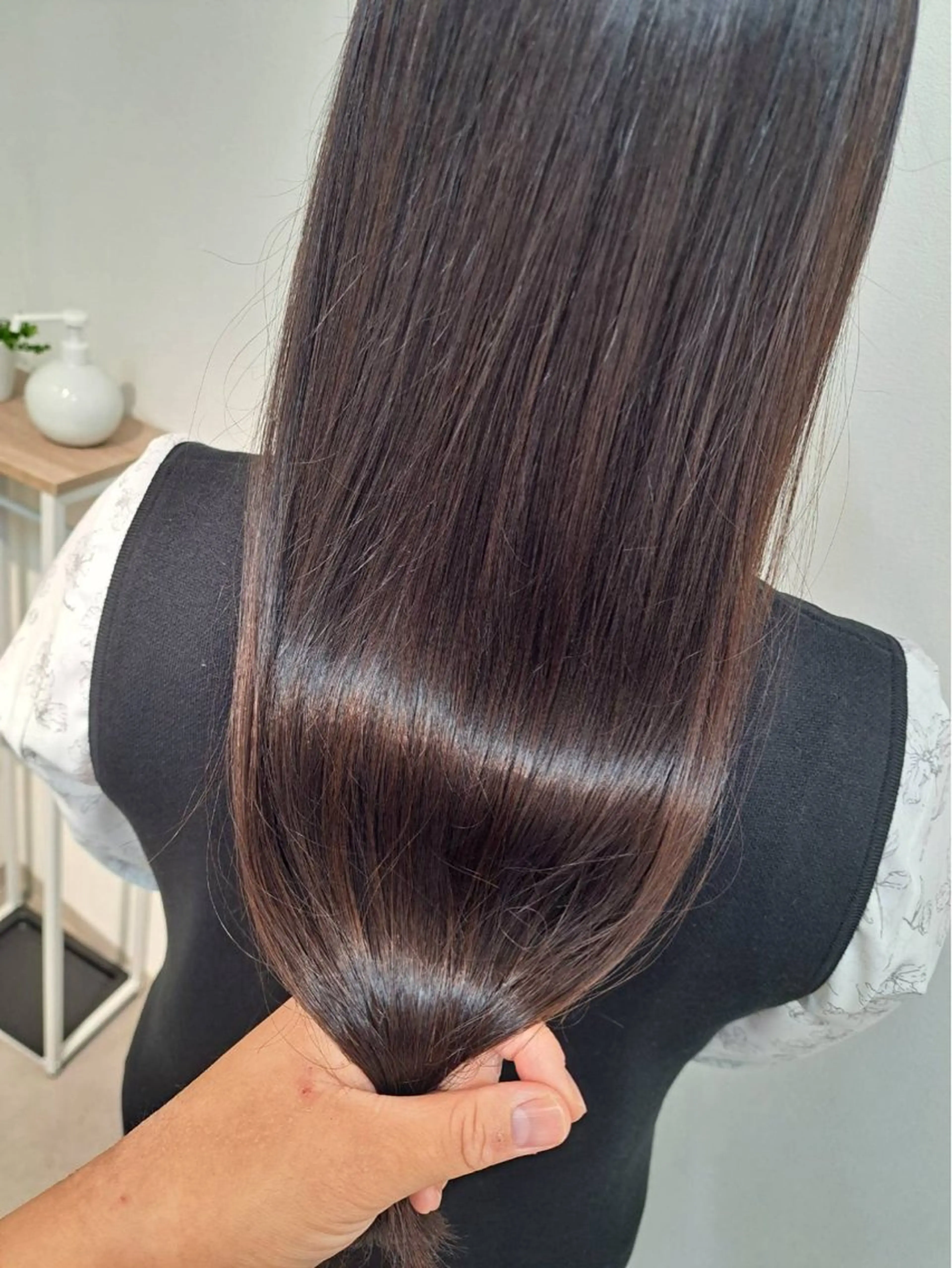 ロング 縮毛矯正 トリートメント カット トリートメント mairo【船橋】 /あいのヘアスタイル