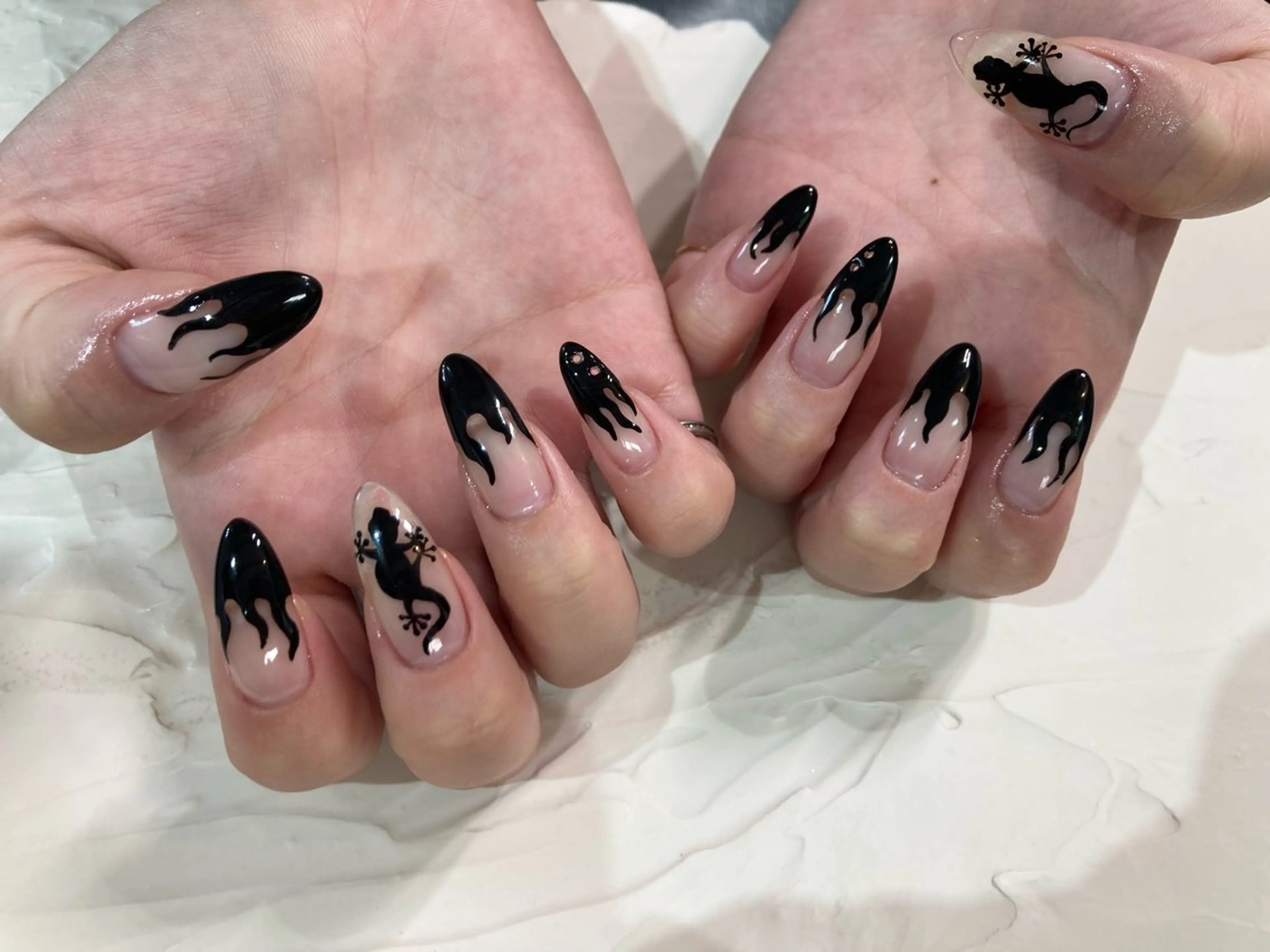 ネイル アートネイル 【Bright】 Rieのネイルデザイン