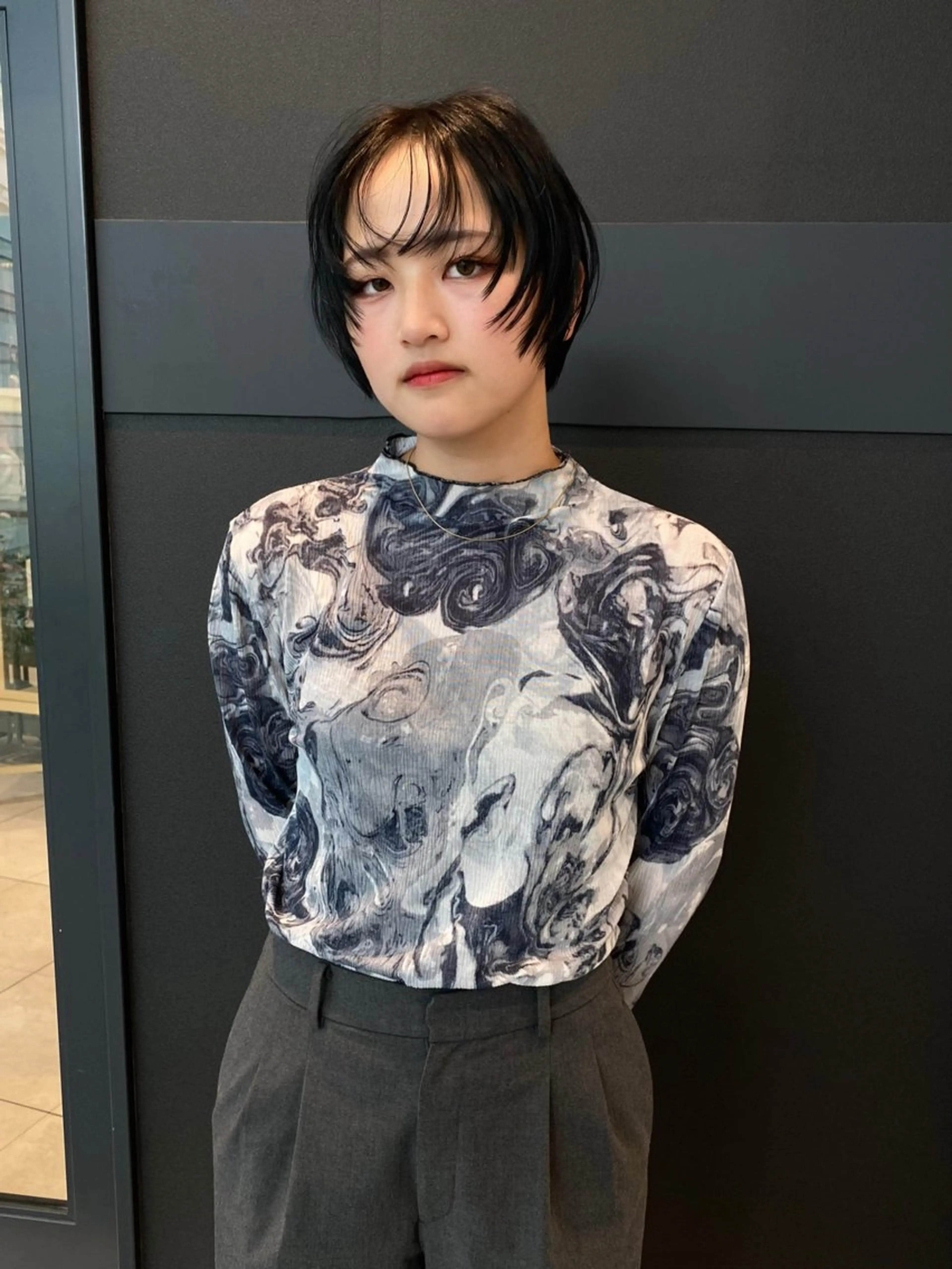 ショート カラー カット ヘアカラー トリートメント mai / linoah˚✧のヘアスタイル