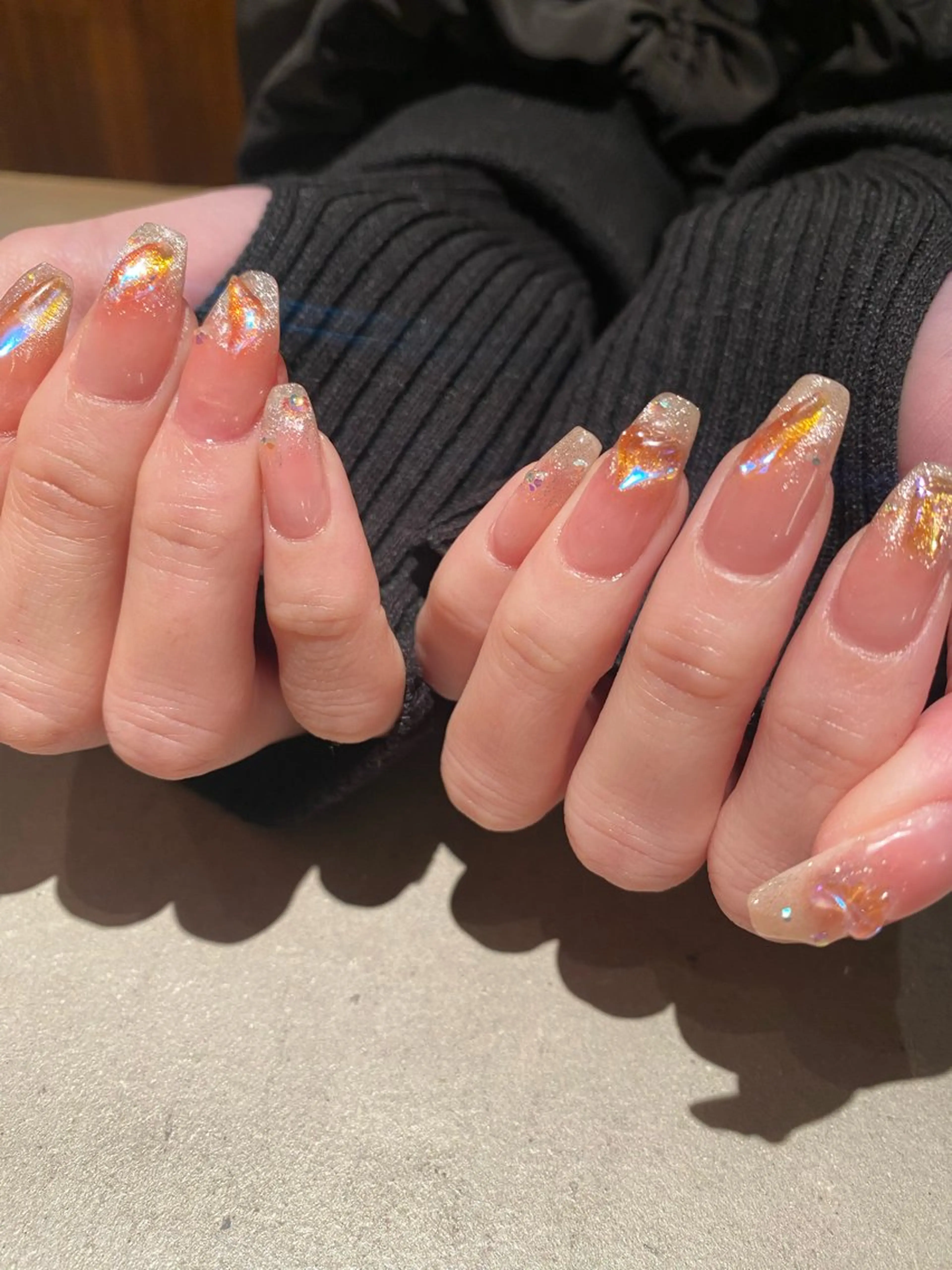 ネイル ハンドネイル 藤井 里緒奈のネイルデザイン