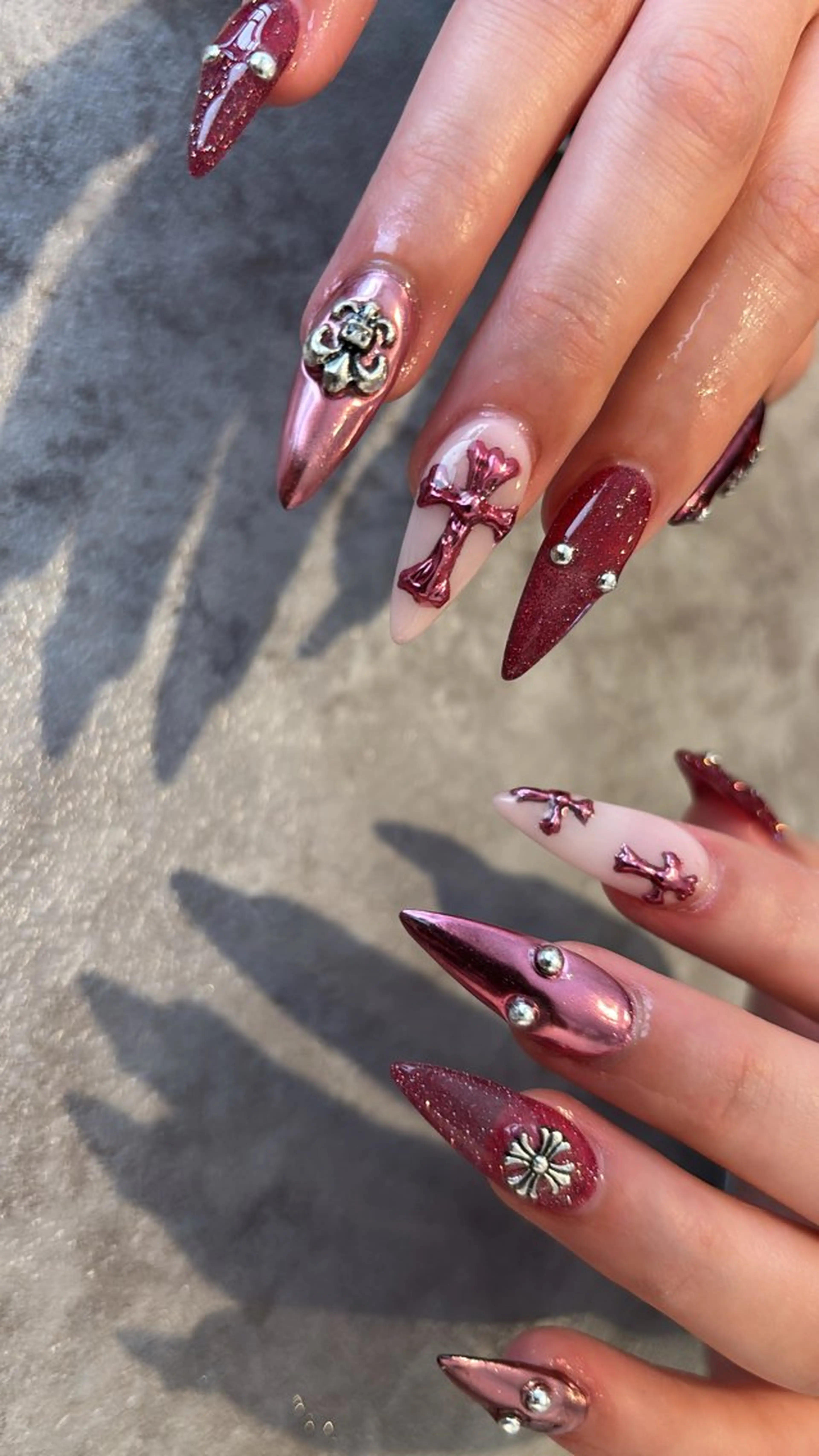 ネイル 持ち込み Mignon 、のネイルデザイン