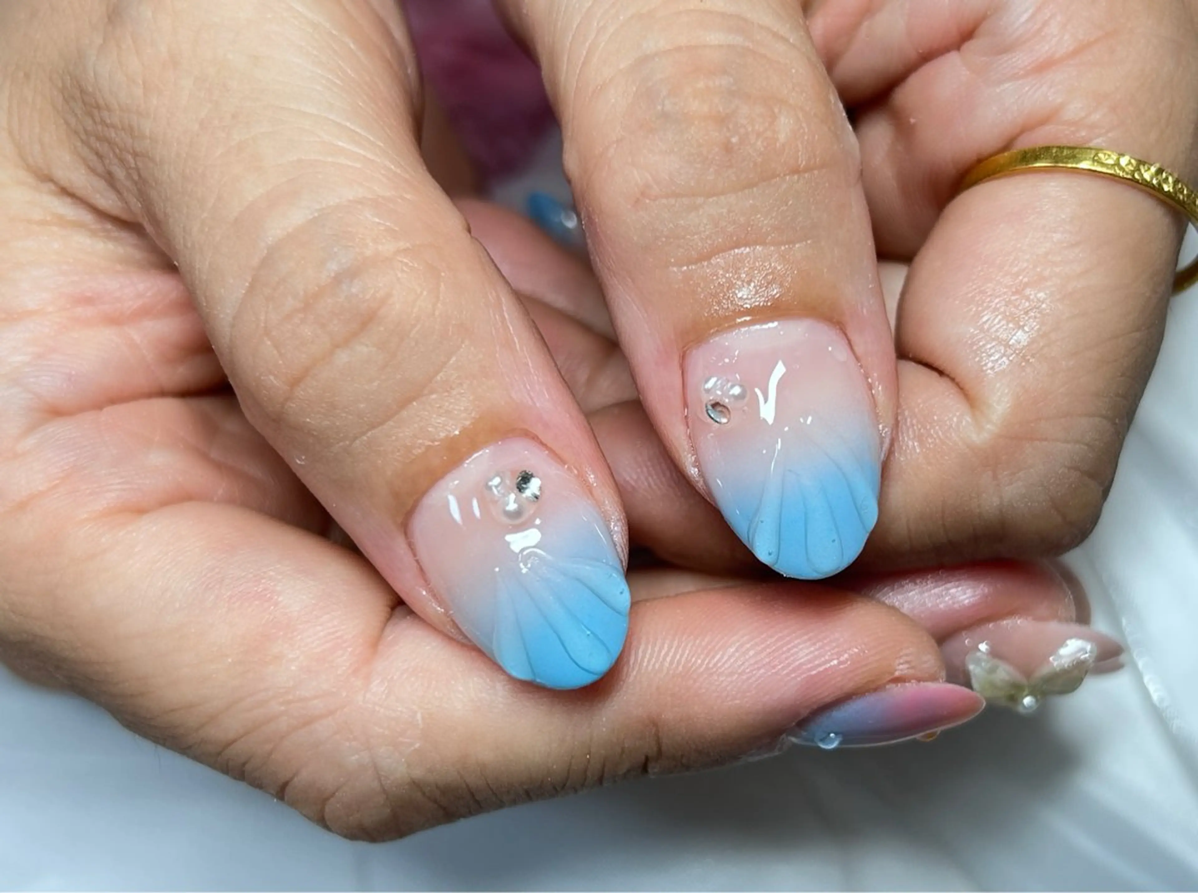 ネイル Horie 雪のネイルデザイン