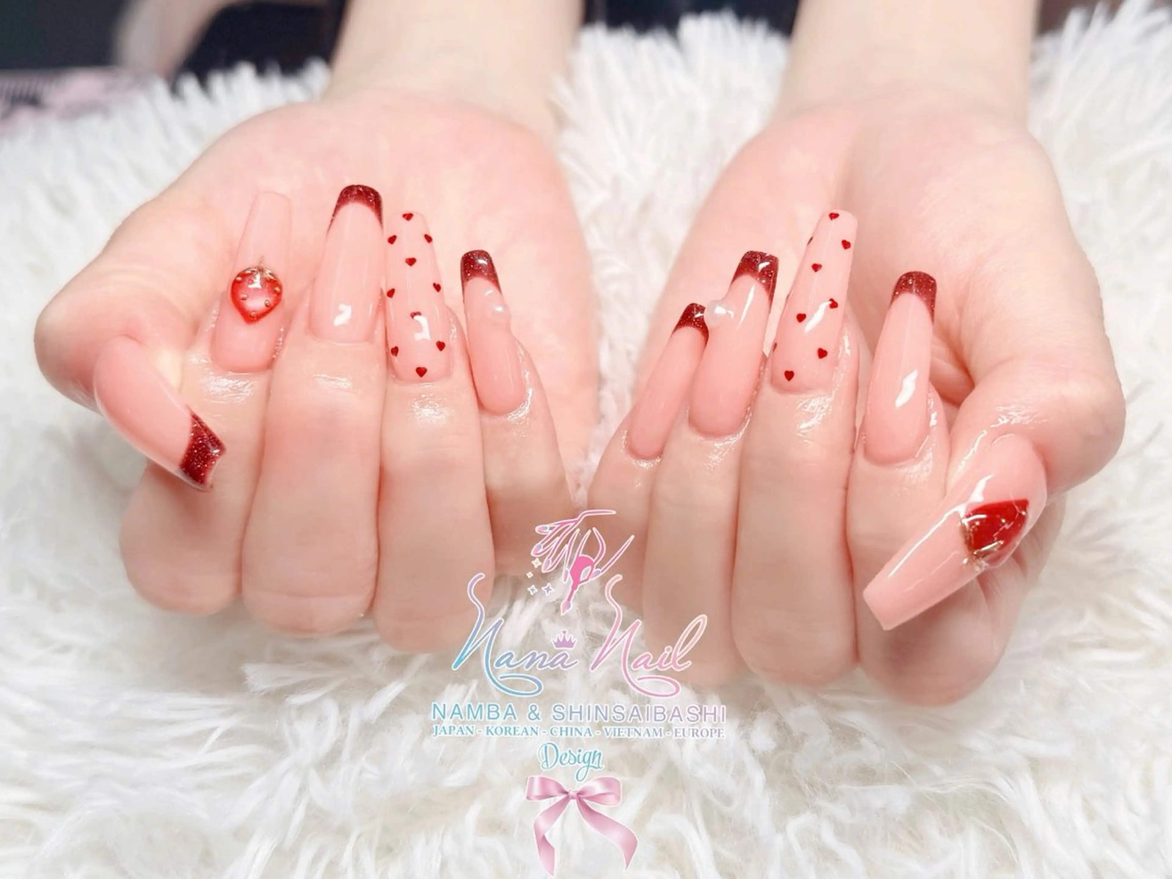 ネイル フットネイル ジェルネイル 持ち込み ネイルチップ ハンドネイル リナネイル 長堀橋店／東心斎橋店のネイルデザイン