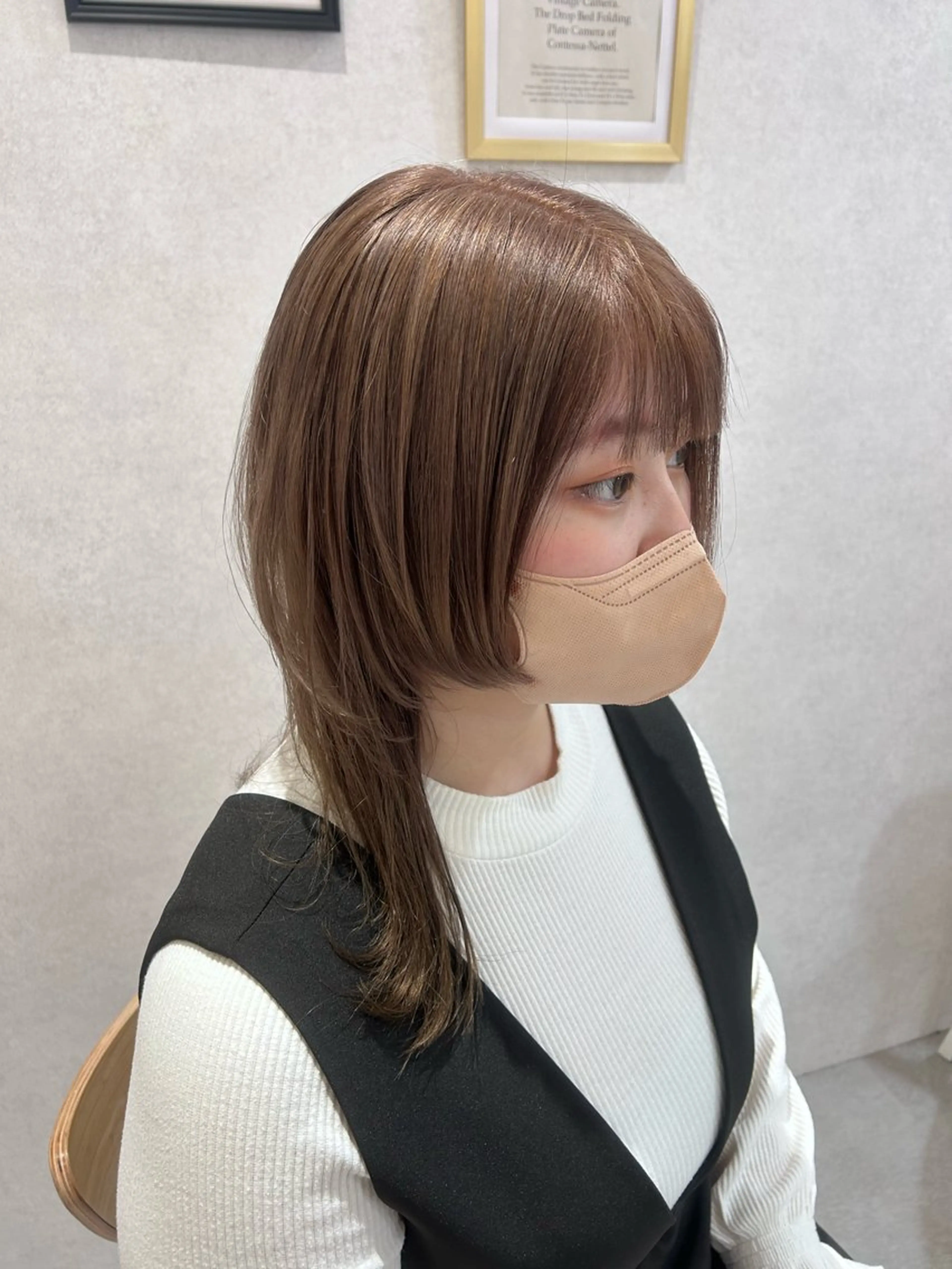 カット💇🏻‍♀️＋美容液カラー＋【LENTE自慢ご褒美トリートメント】髪質改善ヘアエステ⭐️の写真
