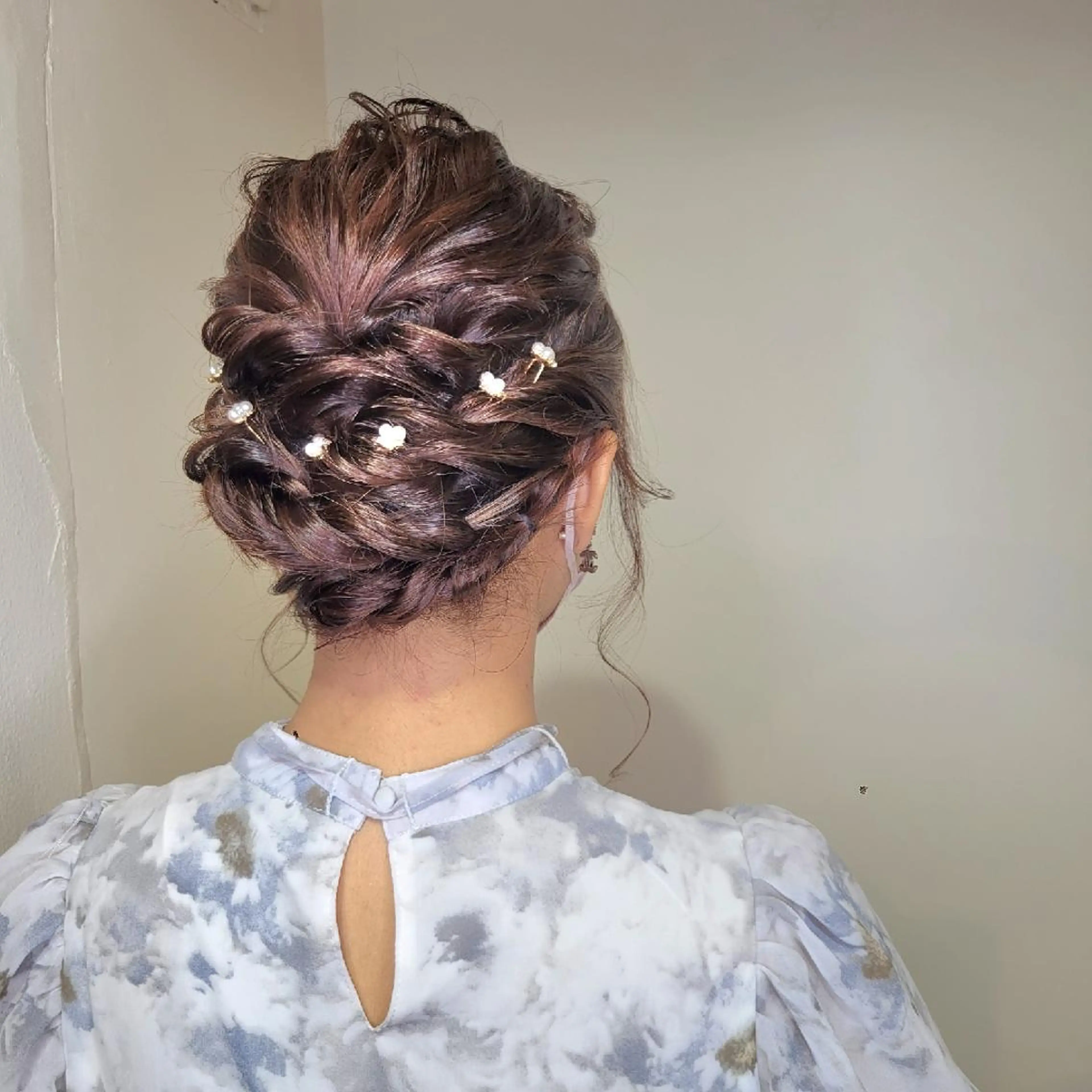 ヘアアレンジ デート ヘアセット 🇰🇷透明感×ハイ トーン🌟tomoのヘアスタイル