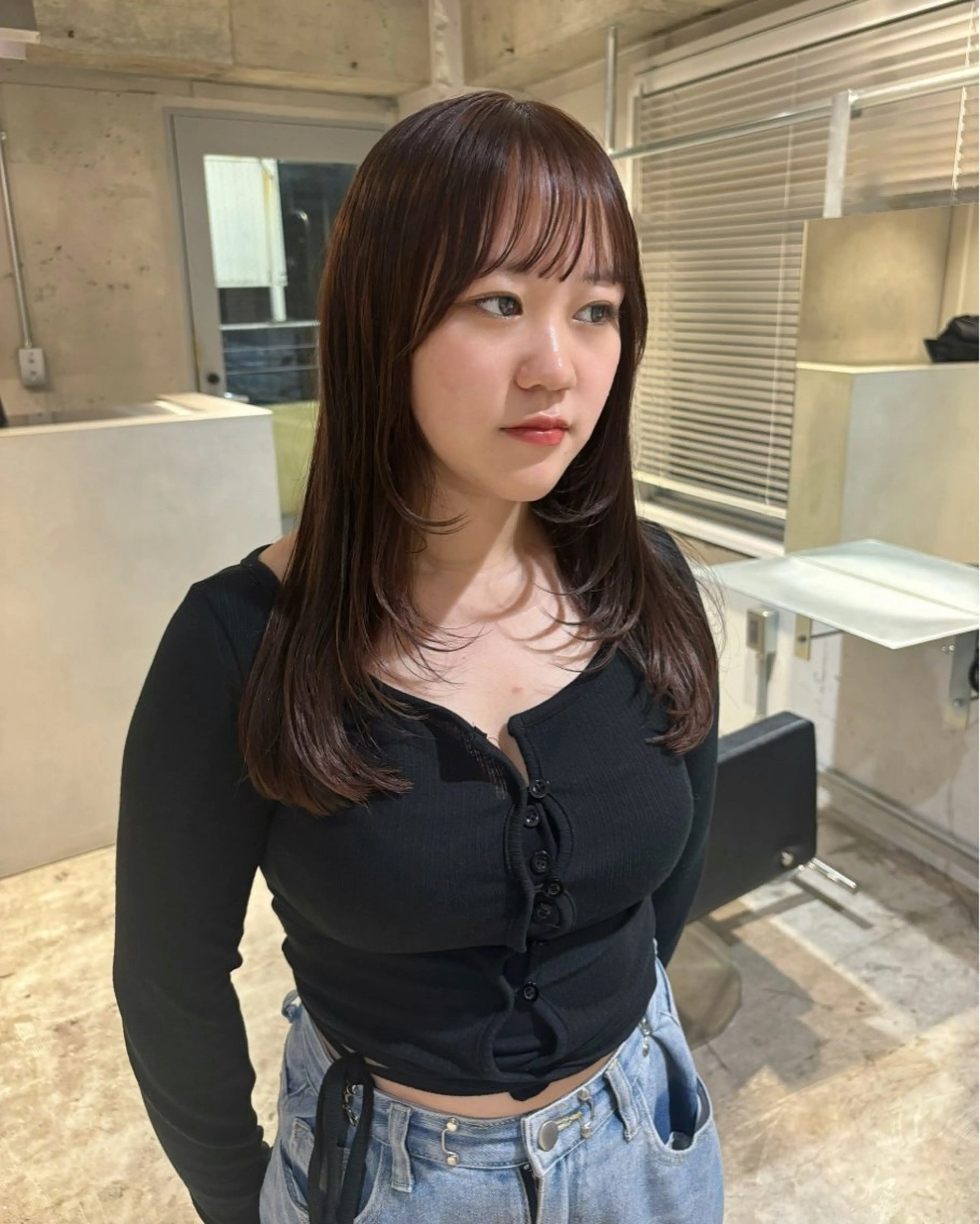 ロング 伊藤 愛里のヘアスタイル