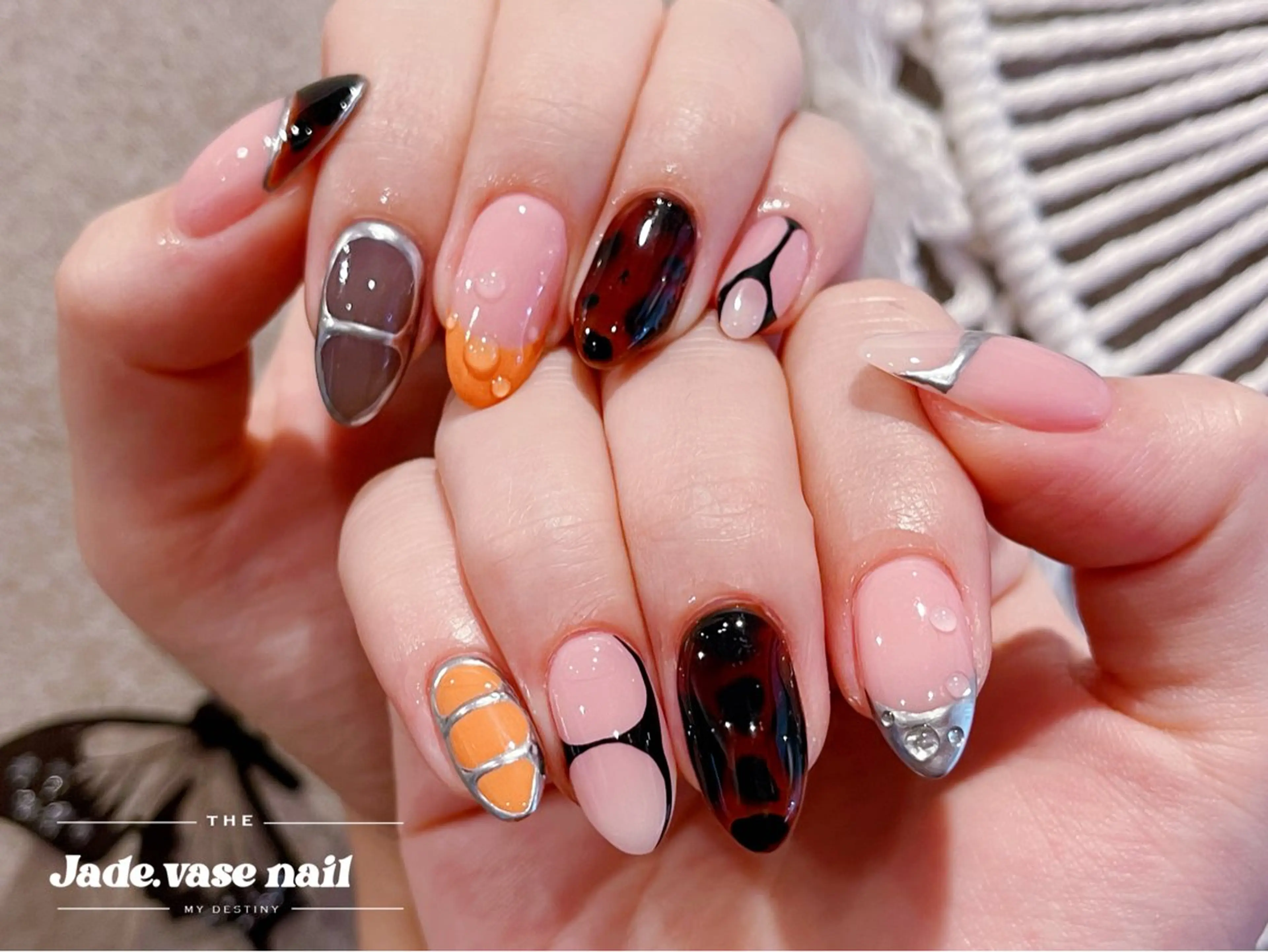 ネイル ✰Jade.vase 银座のネイルデザイン