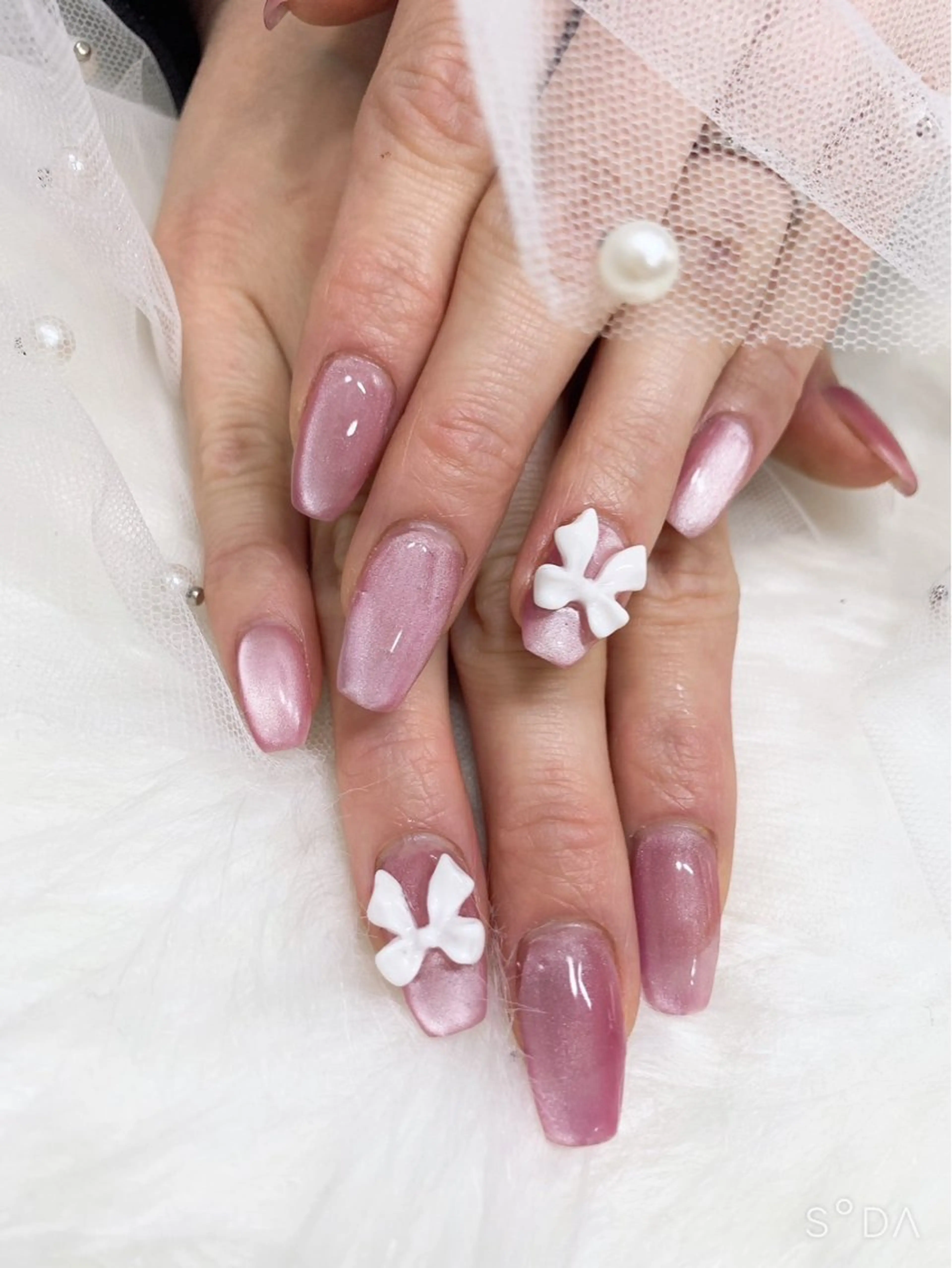 ネイル マグネットネイル ハンドネイル nail salon pomaikaiのネイルデザイン