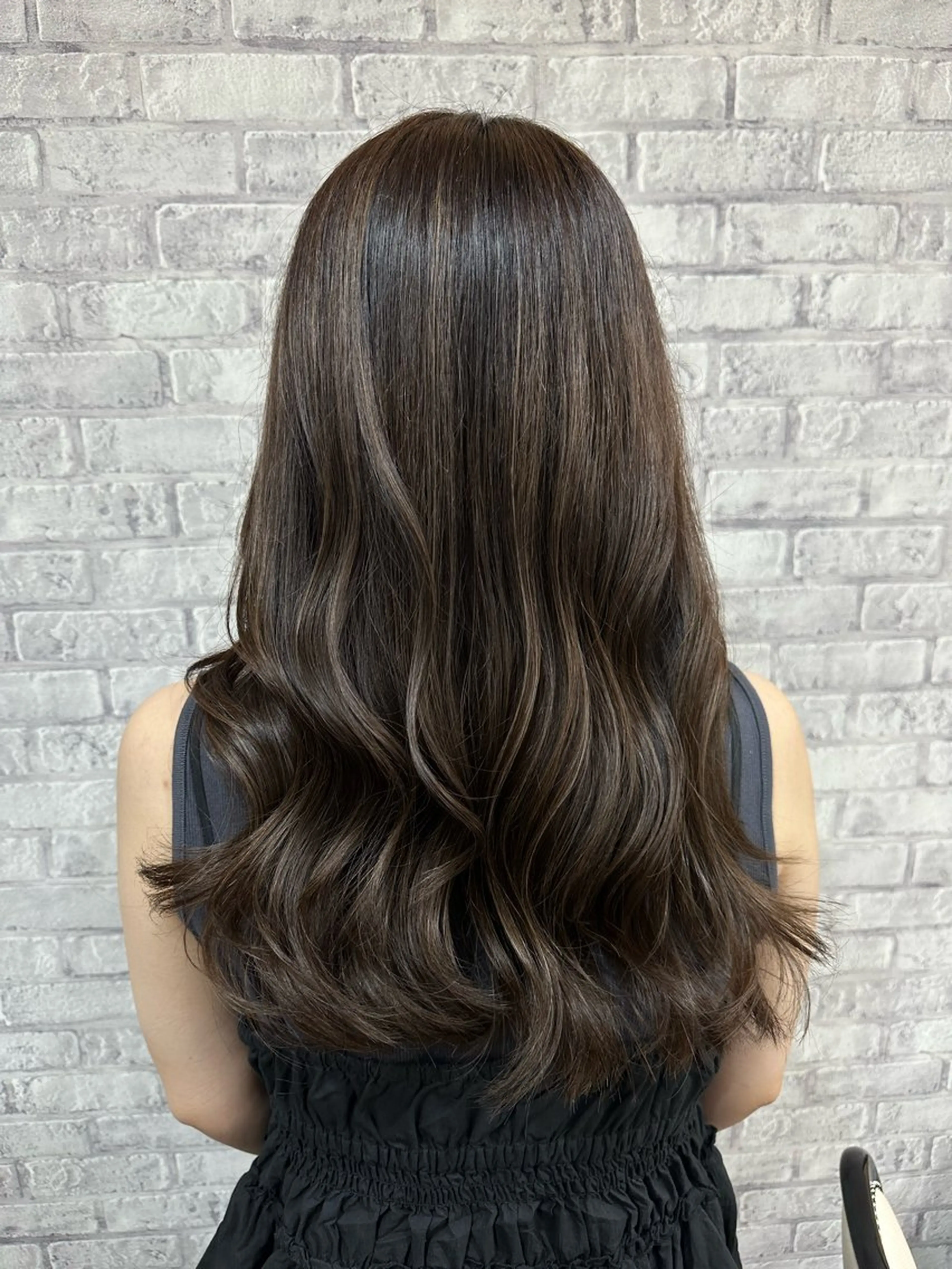 ロング カラー EARTH/A岡山店 片岡愛のヘアスタイル