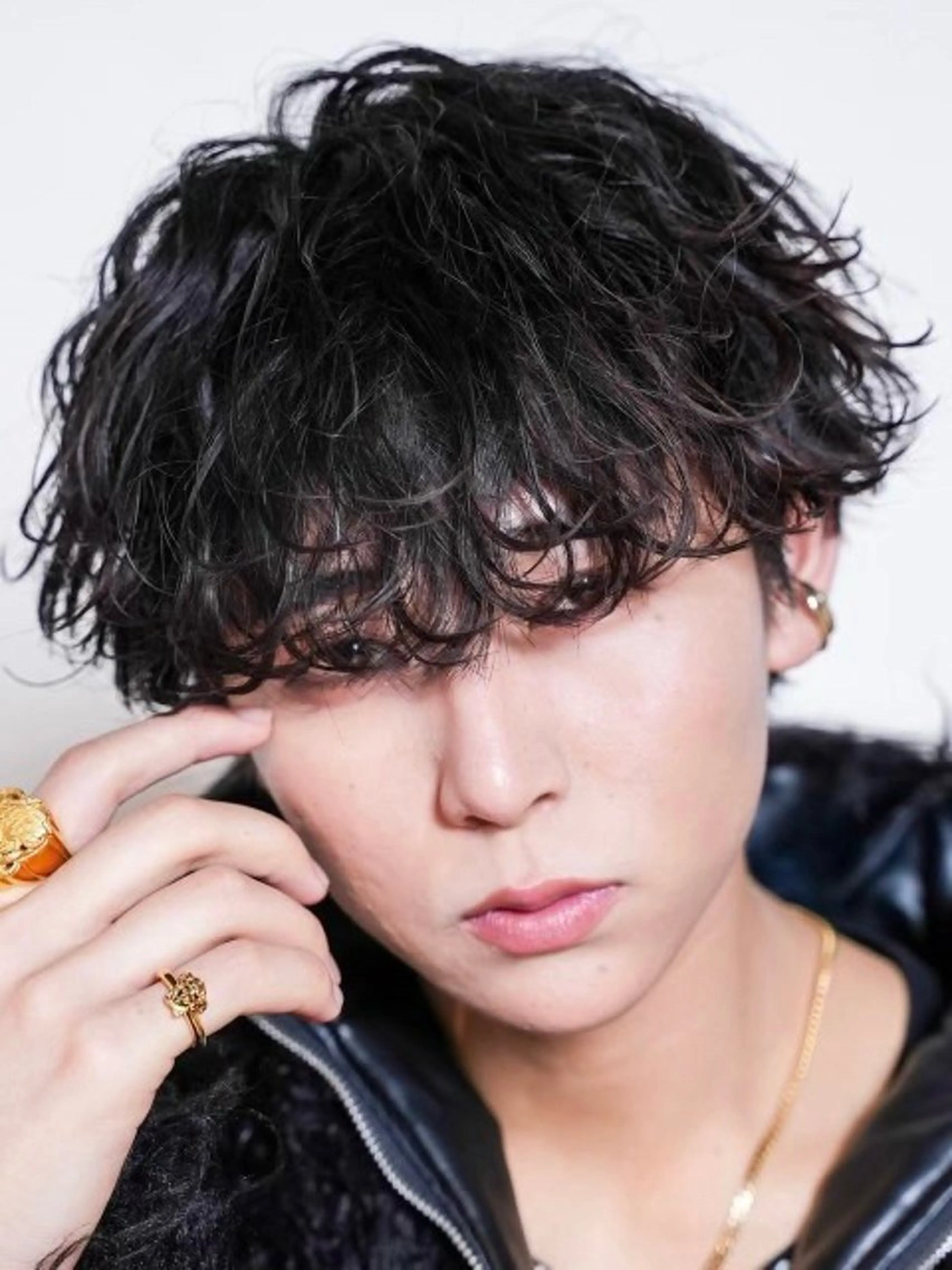 ミディアム カット パーマ 【色気×韓国ヘア】 DAISUKEのヘアスタイル