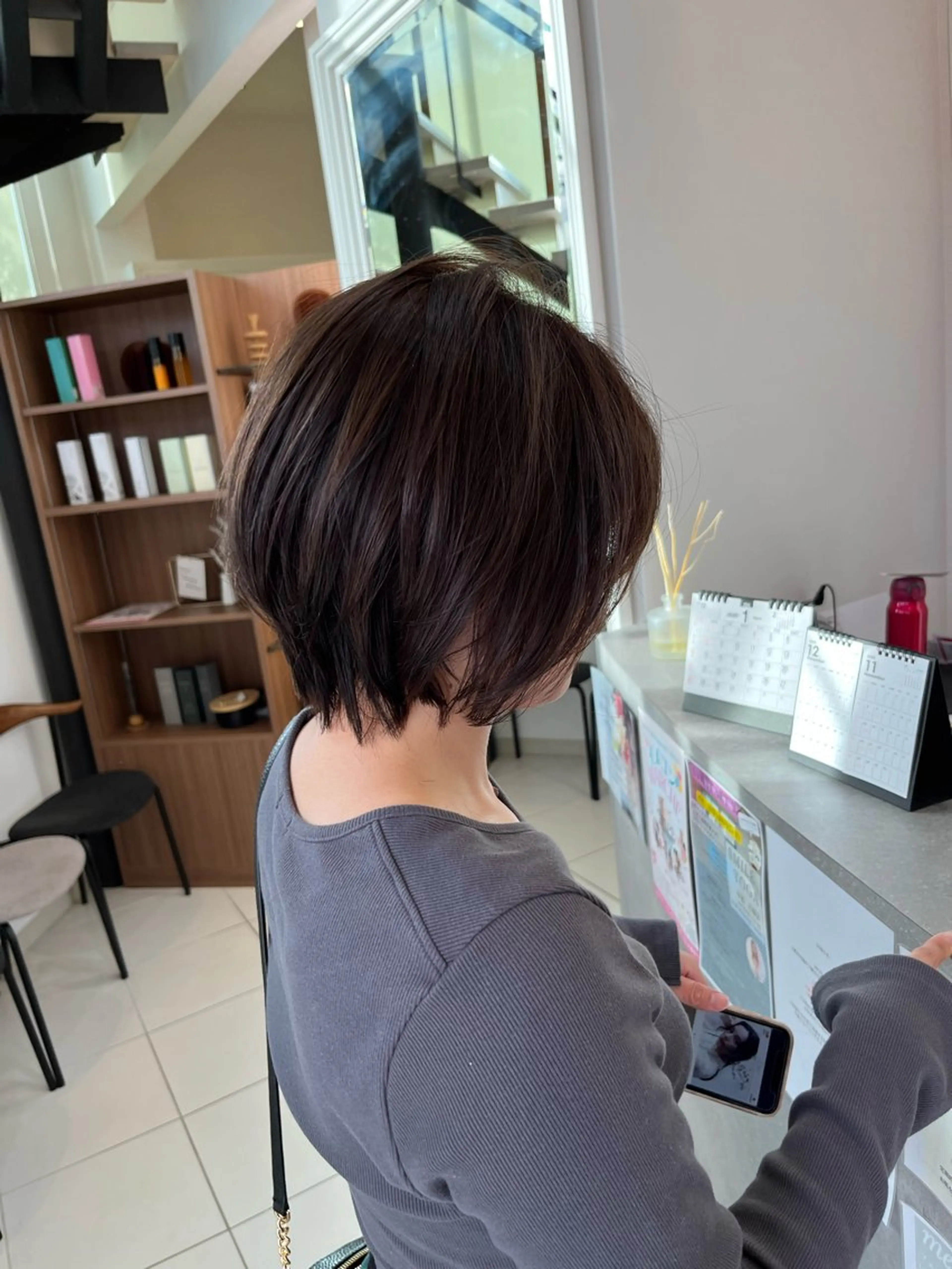 ショート ショートボブ ボブ ショートヘア カット ヘアカラー トリートメント 浅野 ダイジロウのヘアスタイル