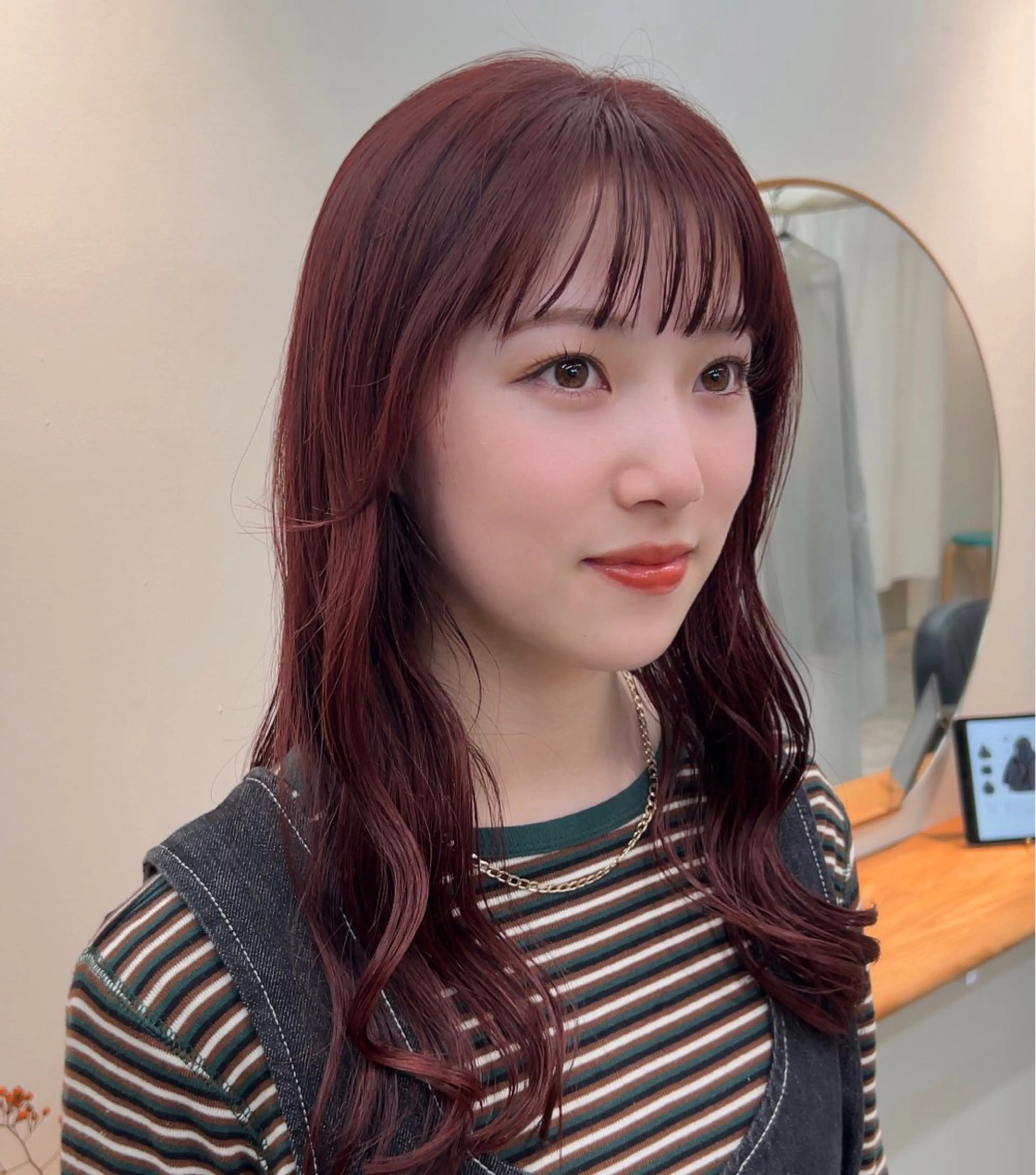 カラー aiko【艶カラー ・ミニモ年内で終了】のヘアスタイル