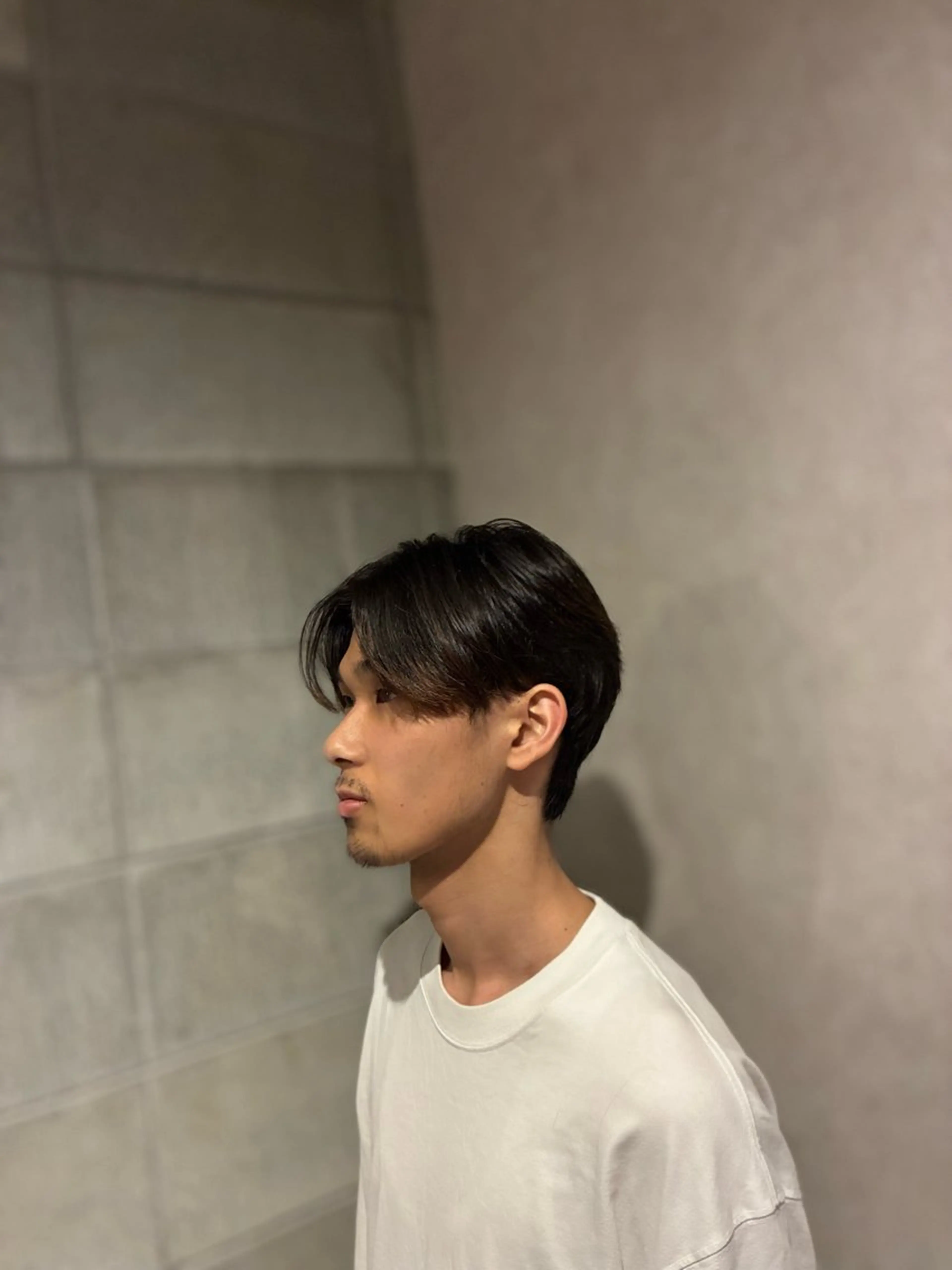 ショート メンズ センターパート KAISEI メンズ特化型美容師のヘアスタイル