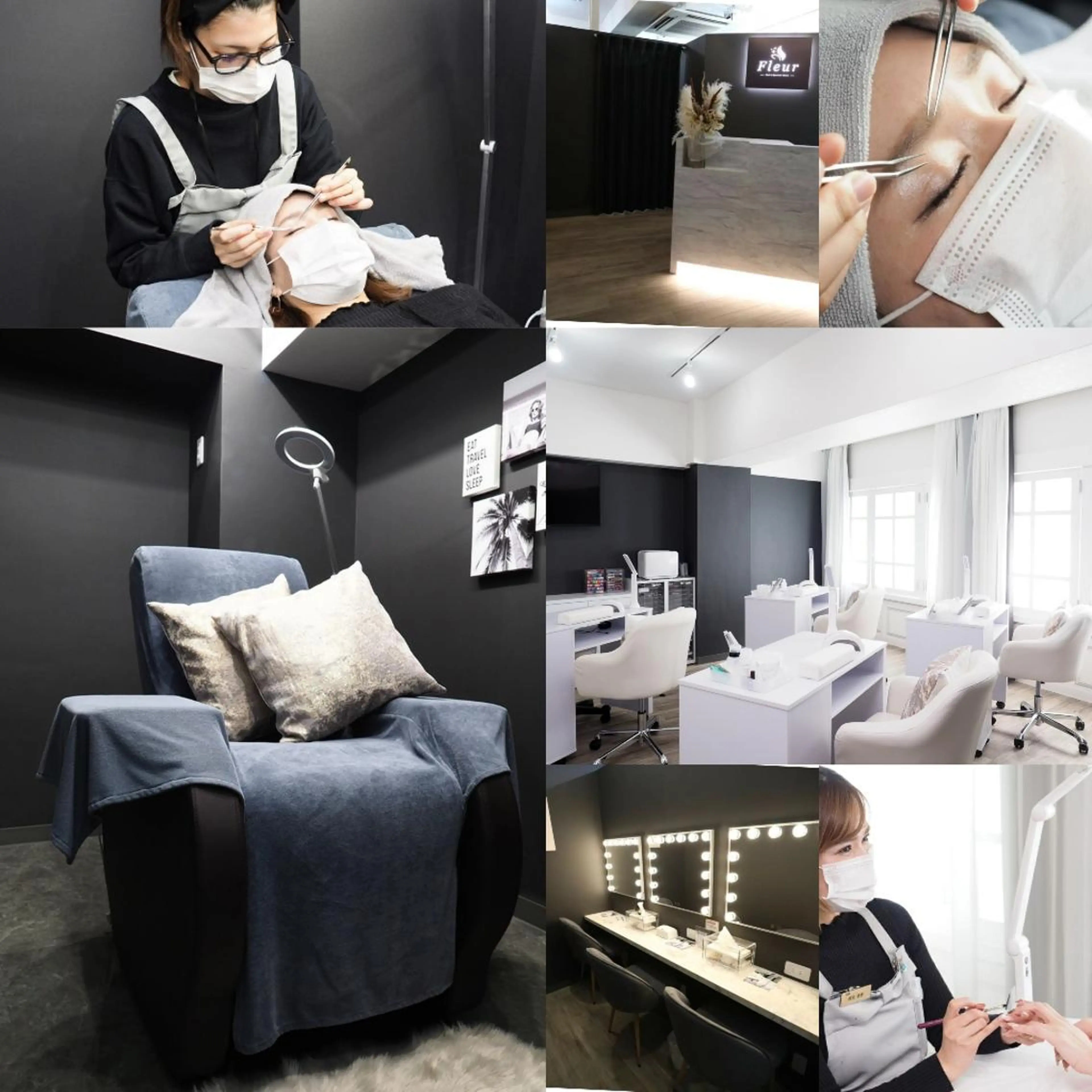 マツエク・マツパ パリジェンヌラッシュリフト 一重×まつ毛パーマ nail&eye ♡Fleur♡のネイルデザイン