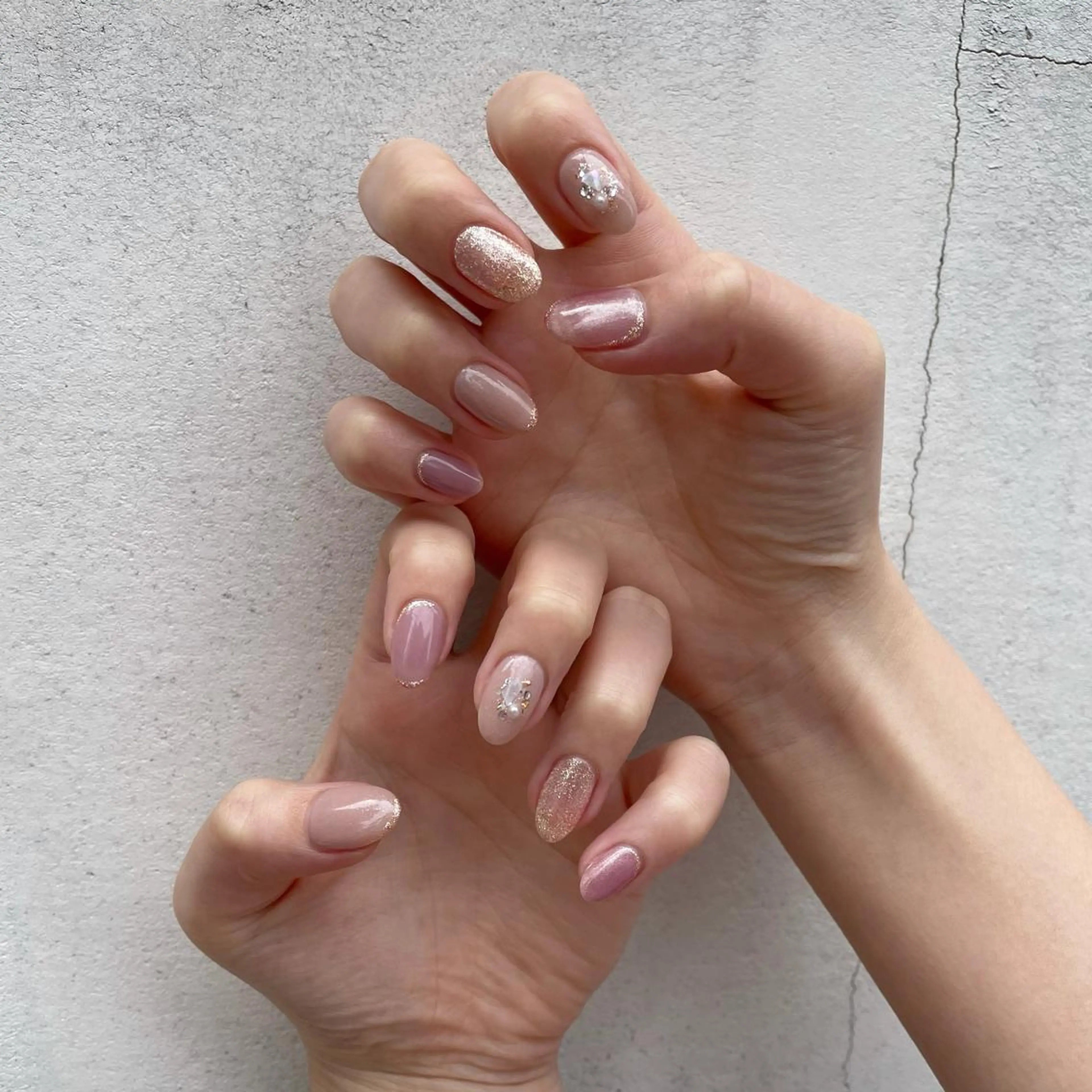 ネイル ハンドネイル 内田 光のネイルデザイン