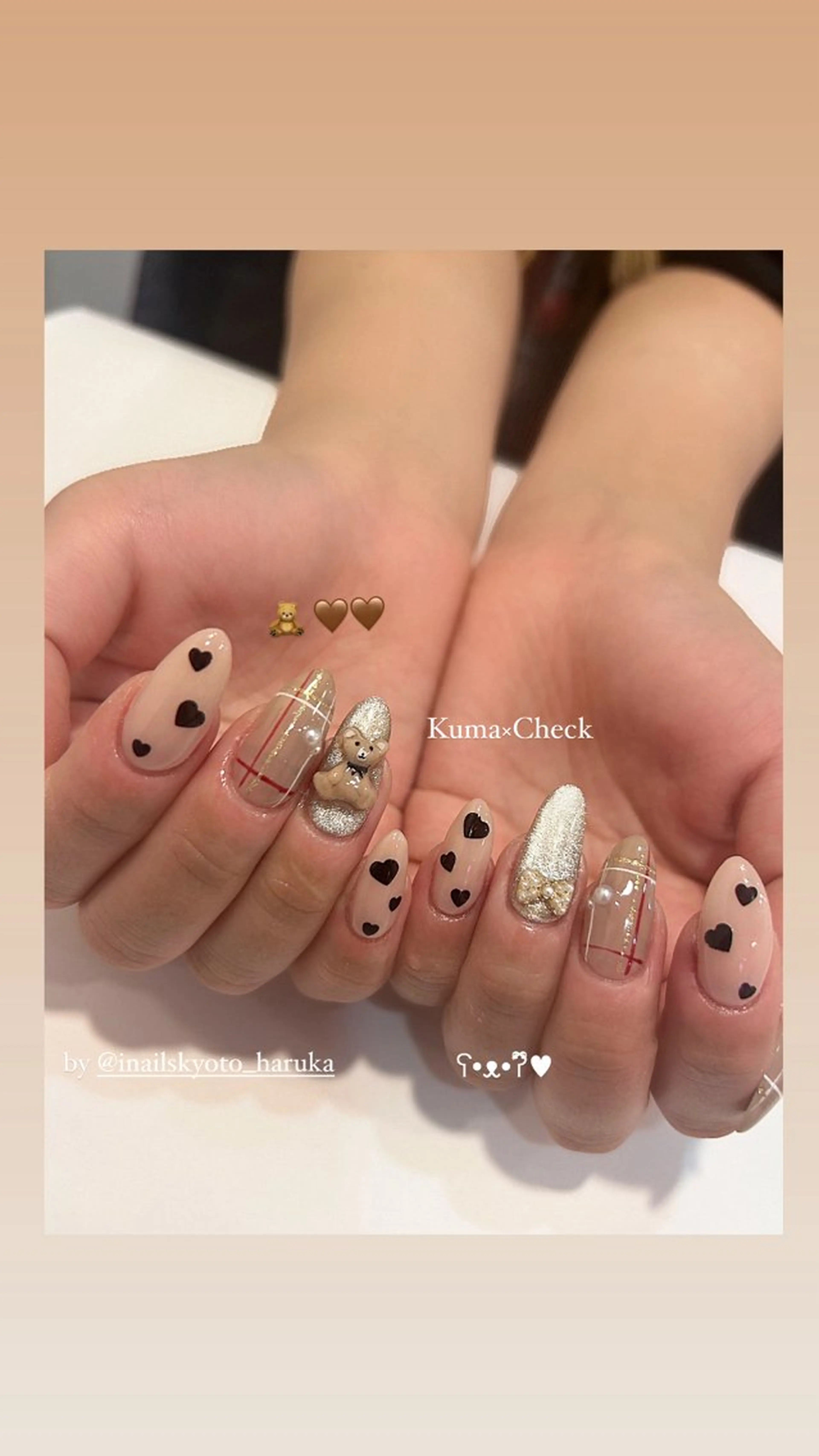 ネイル 持ち込み nail salon BON所属・nail salon BONはるのネイルデザイン