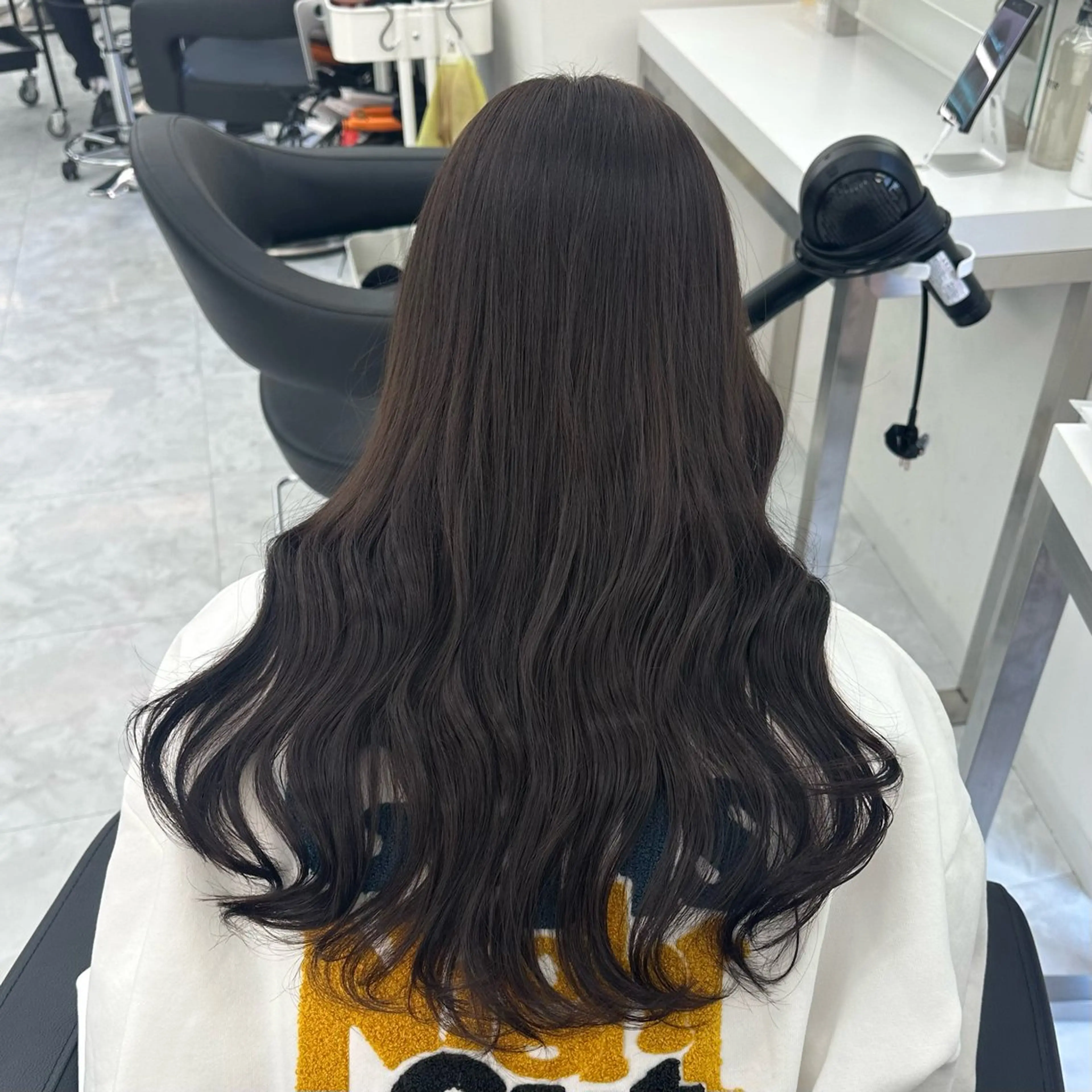 ロング カラー ヘアカラー トリートメント ヘッドスパ ヘアセット 似合わせstyle ❤︎misaki❤︎のヘアスタイル