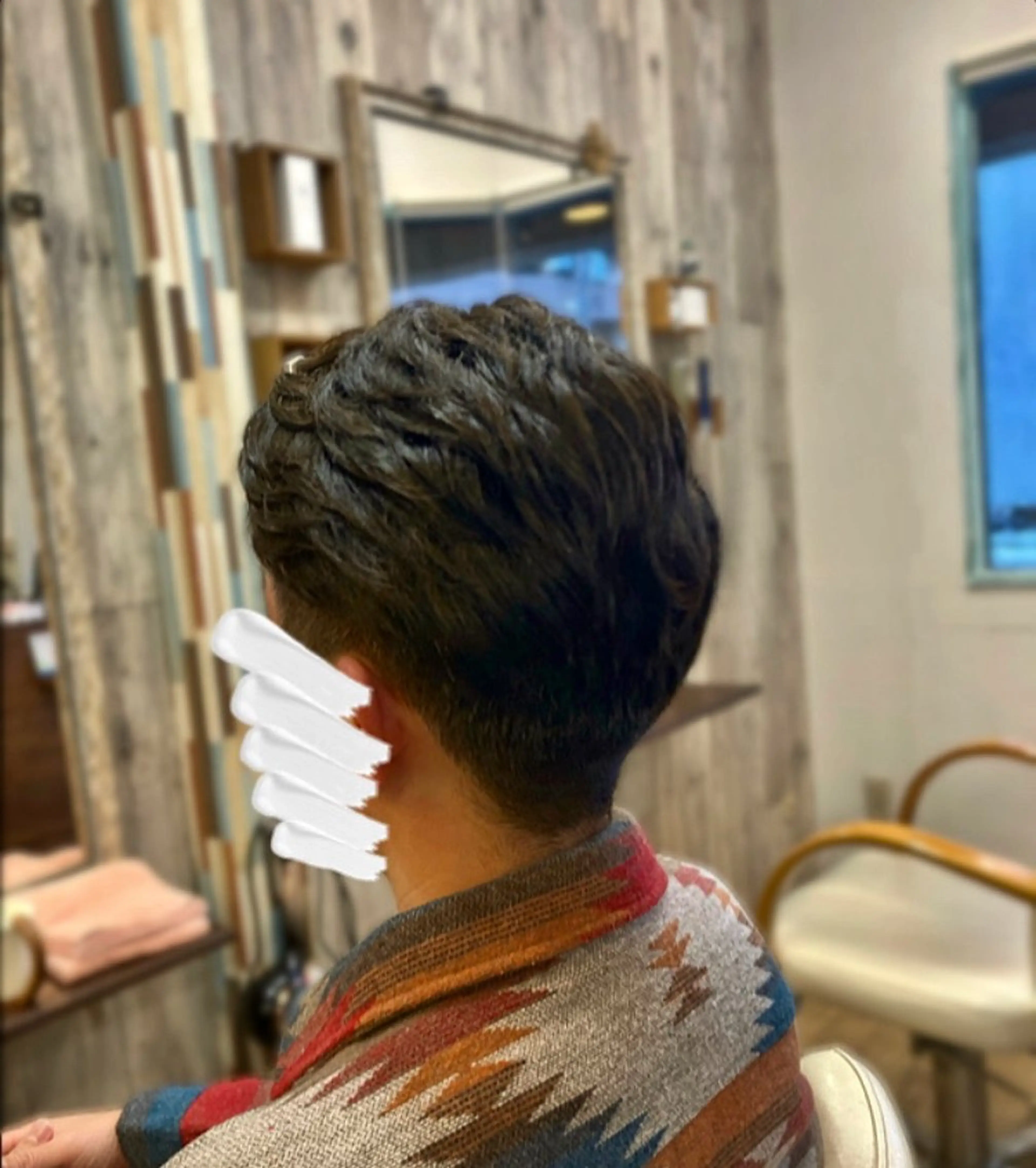 ショート パーマ メンズサロンテラス所属・テラス 佐藤のヘアスタイル