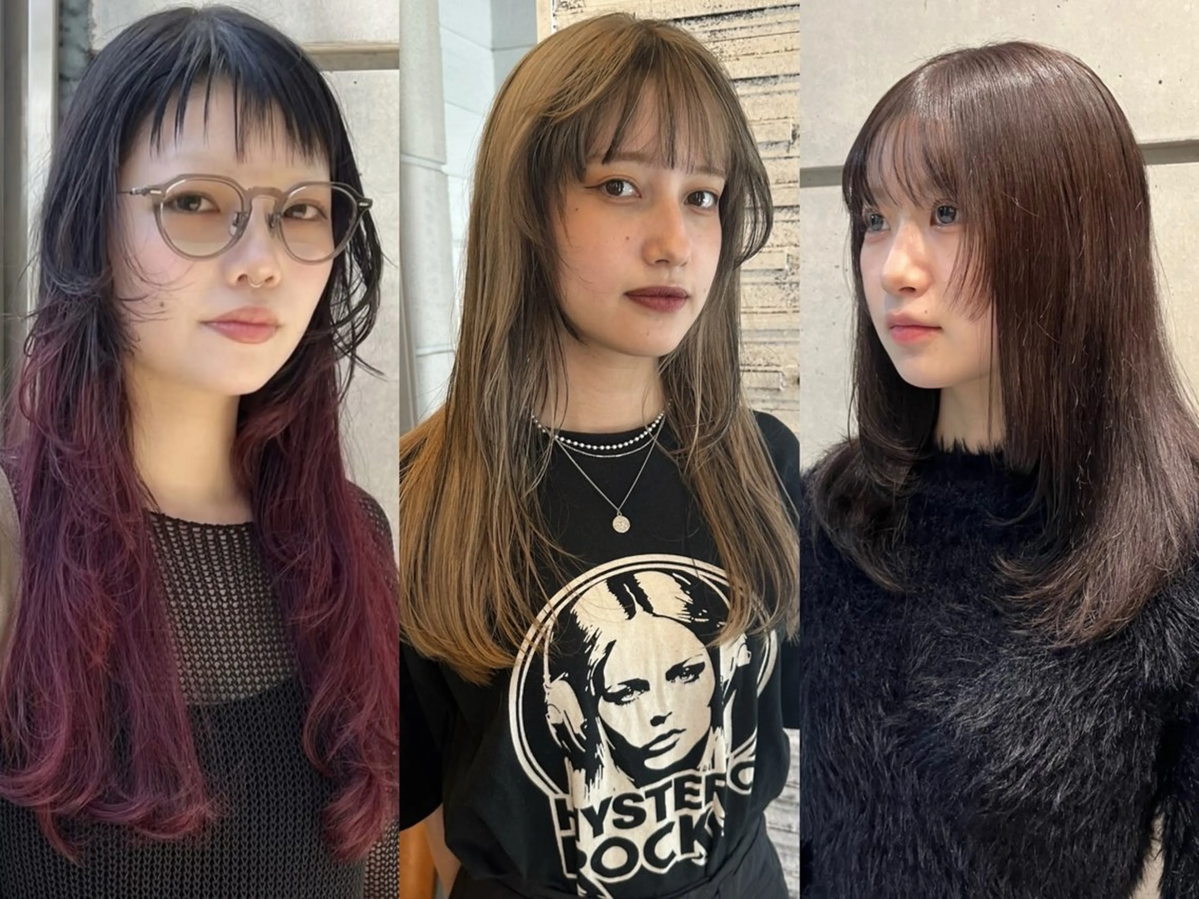 ロング 透明感カラー人気 ナンバーワンMIYUのヘアスタイル