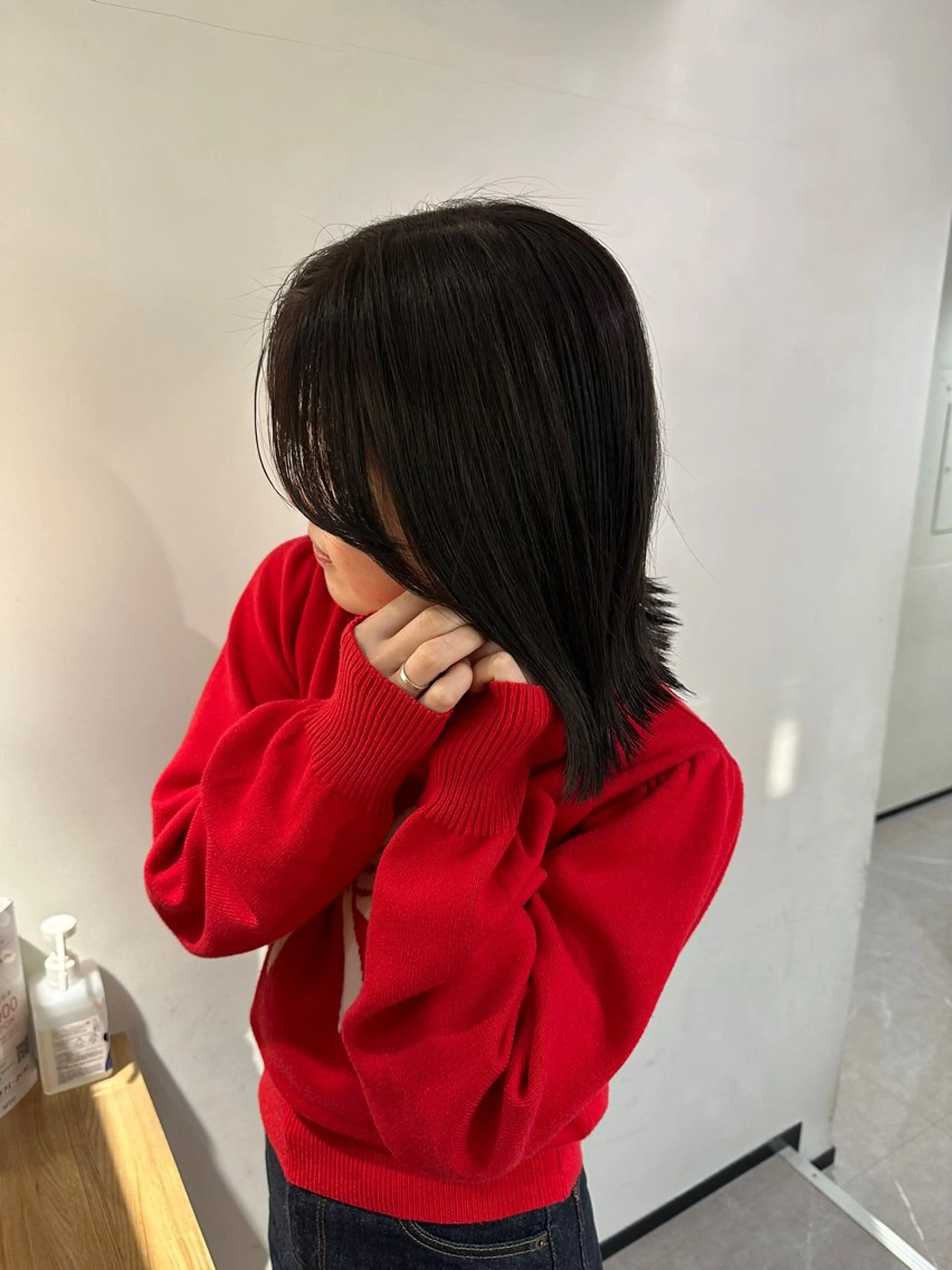 ミディアム カラー カット 似合わせカット🫧 吉見衣生のヘアスタイル