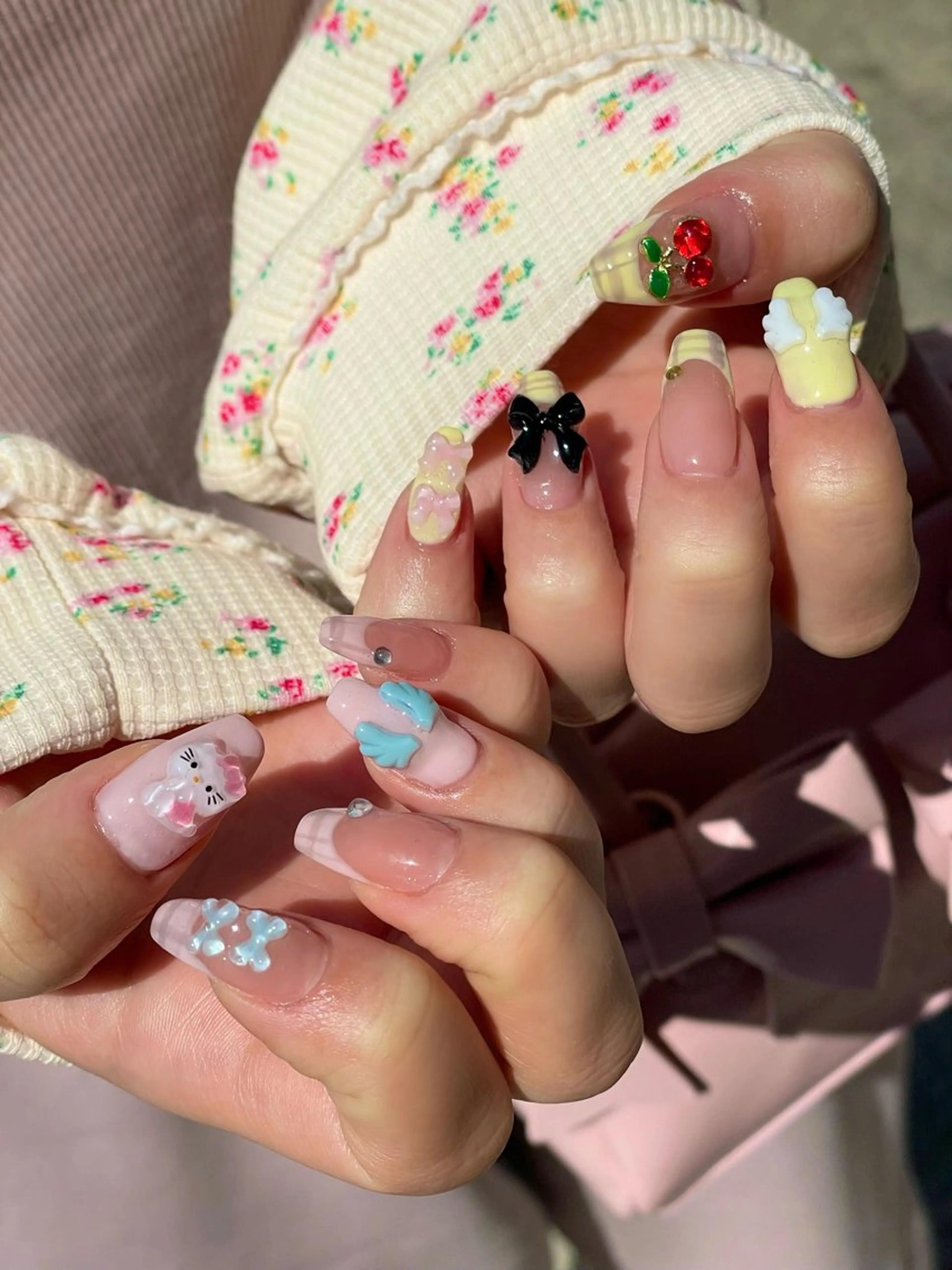 ネイル 春ネイル Nail salon 🎀Angeのネイルデザイン