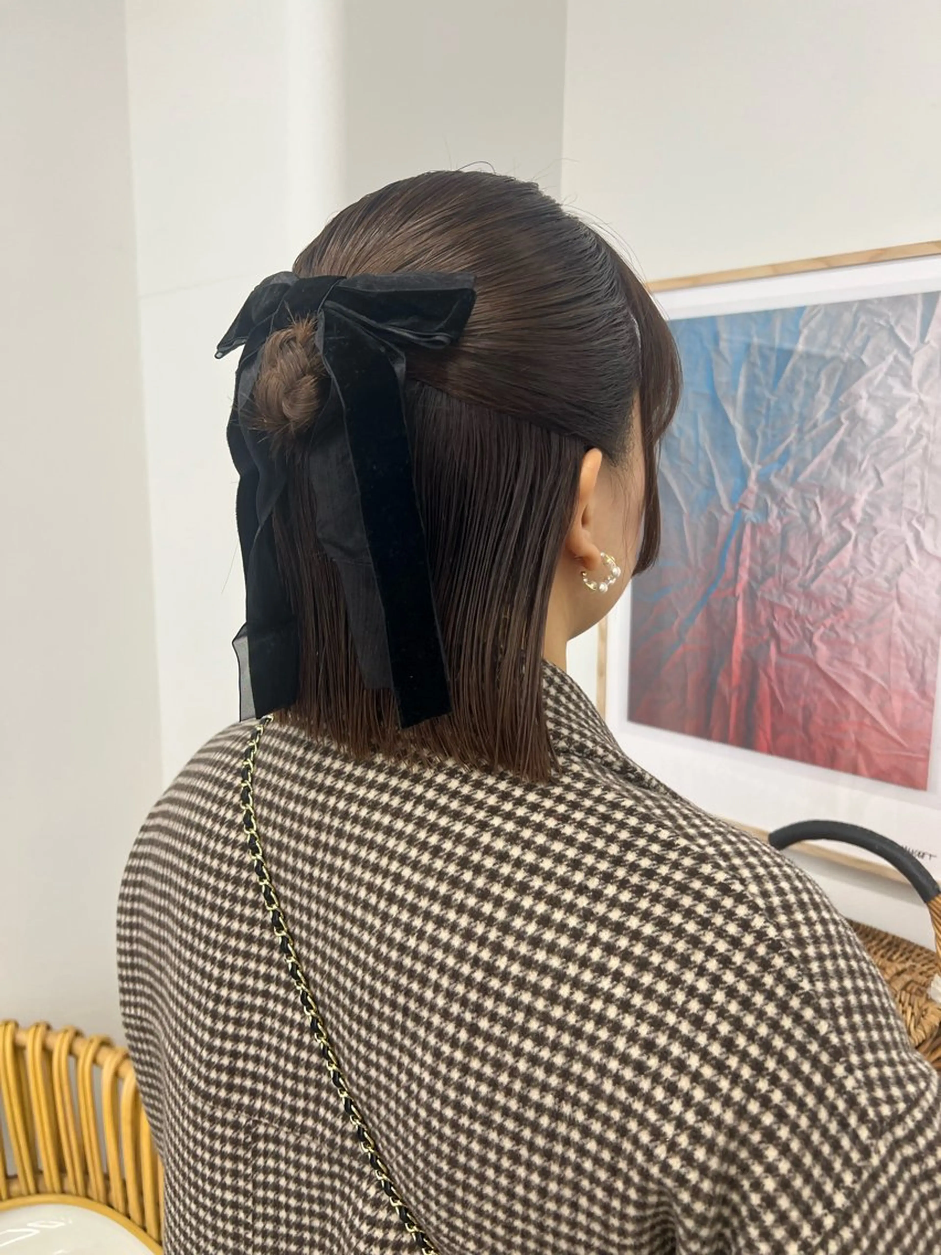 ヘアアレンジ ヘアセット アレンジ/ブラウン カラー HARU🕯のヘアスタイル