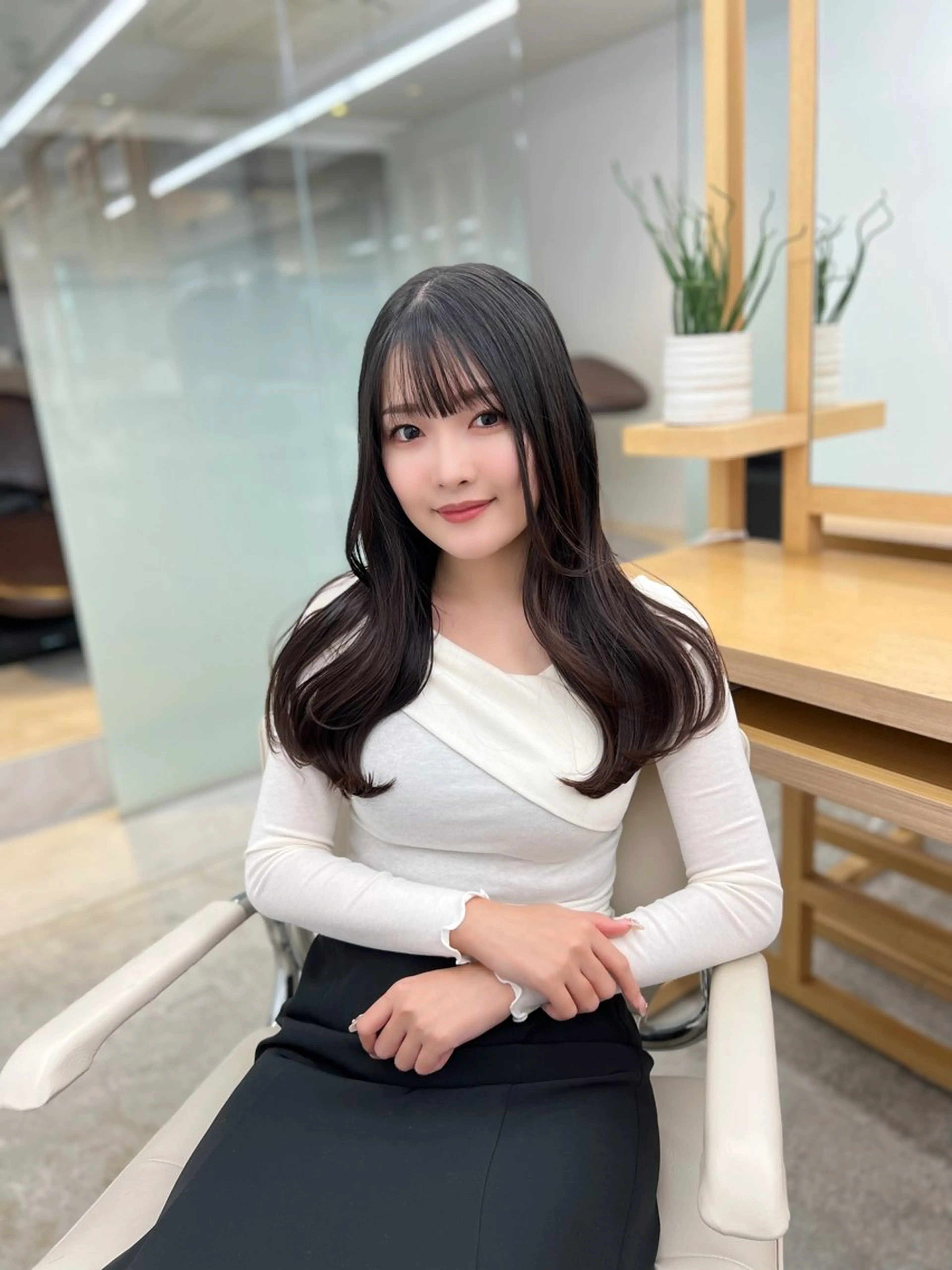 ロング カラー カット ヘアカラー トリートメント レイヤー/髪質改善 DAISUKEのヘアスタイル