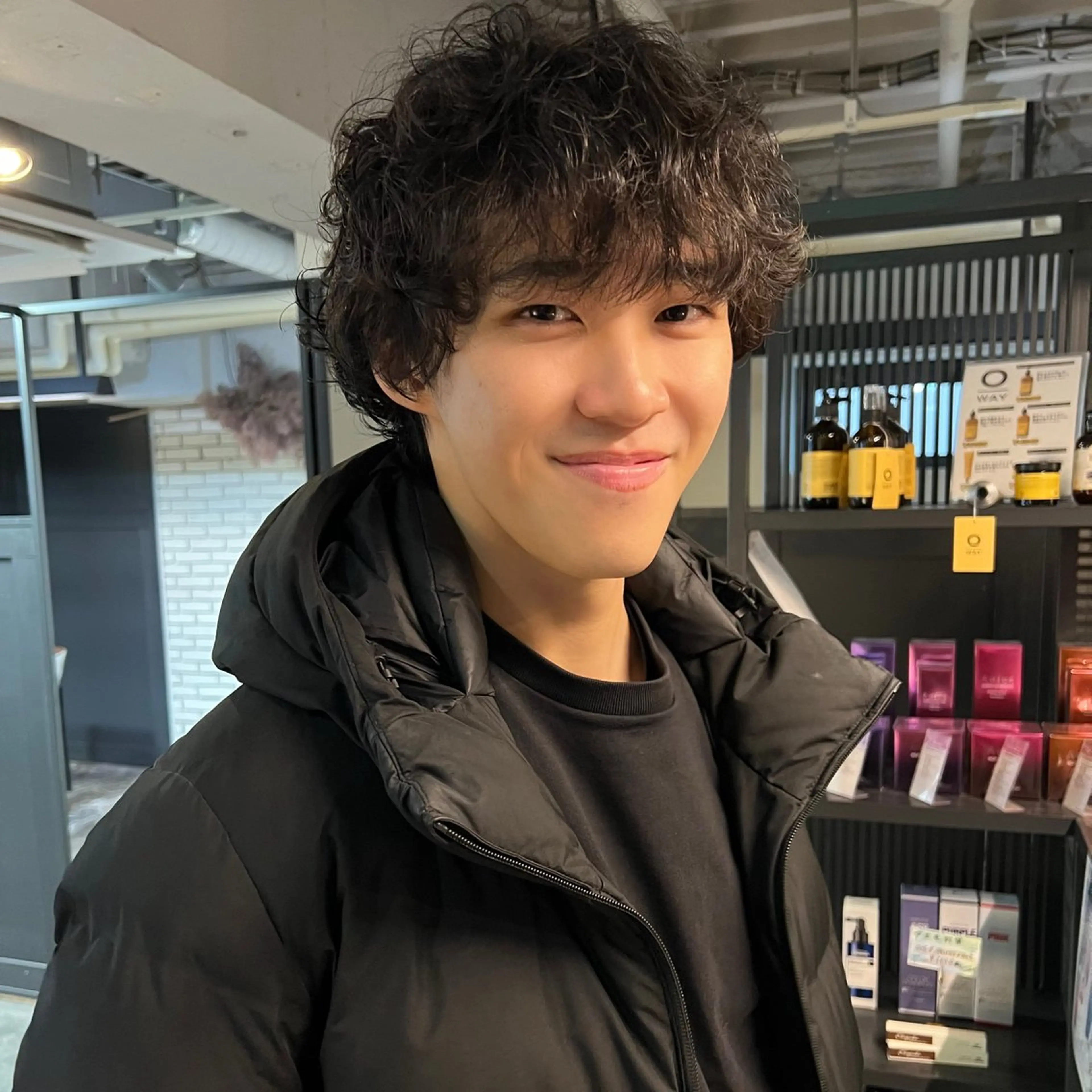 パーマ メンズ メンズパーマ 💘札幌クロスパーマ 髪質改善💘rinaのマツエク・マツパデザイン
