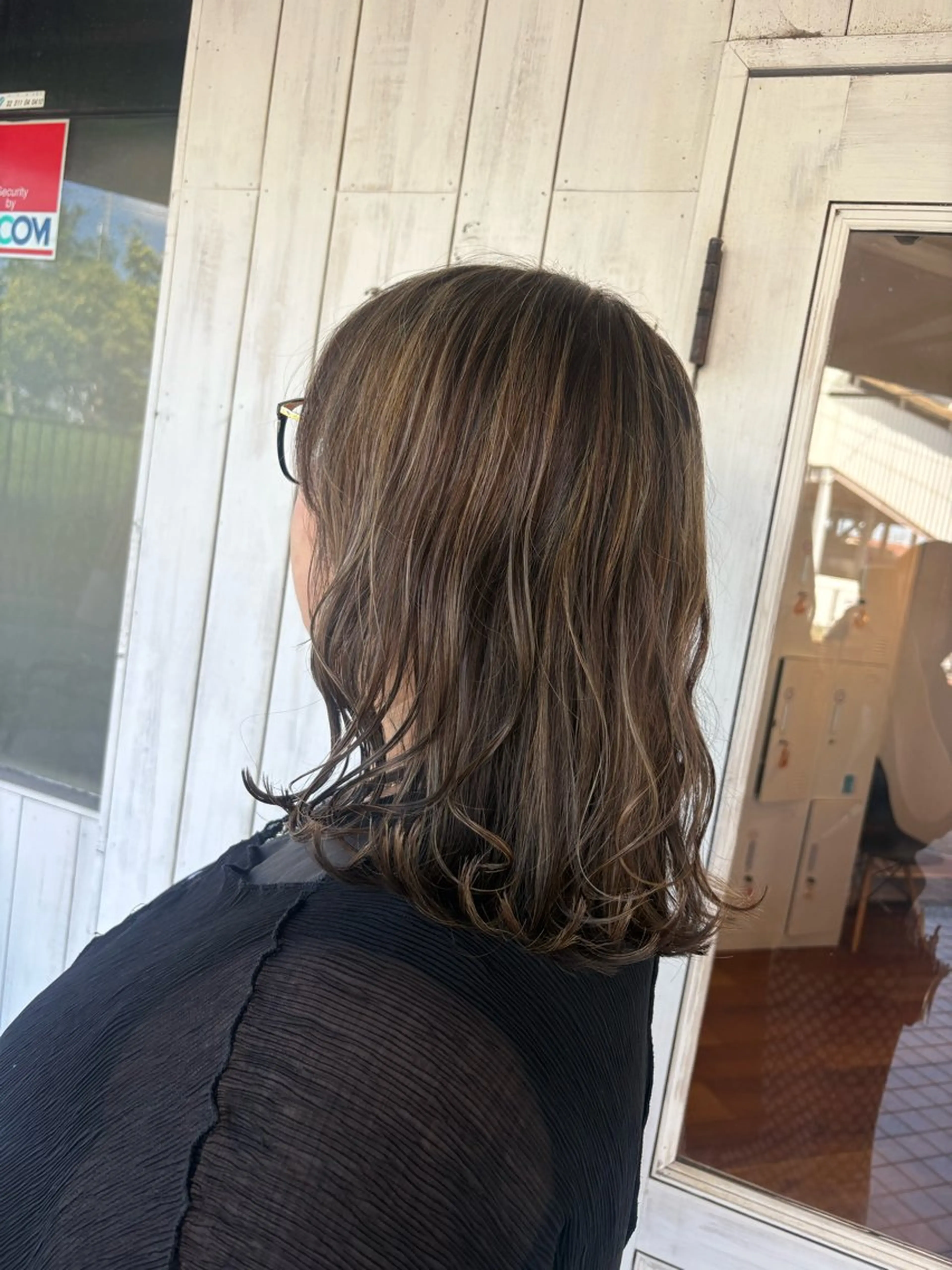 セミロング MOLLA ✂️辻桃加のヘアスタイル