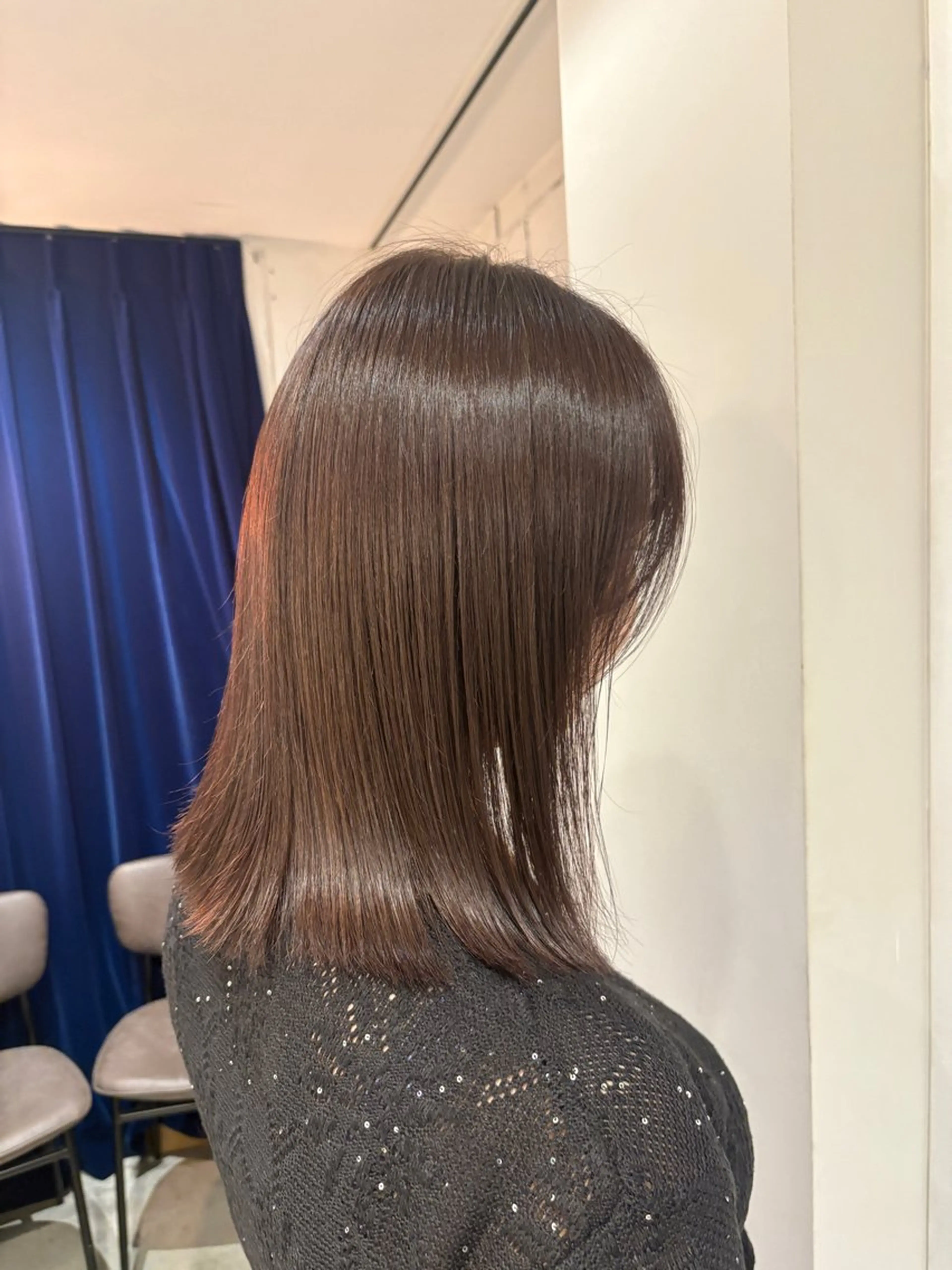 ミディアム り おのヘアスタイル