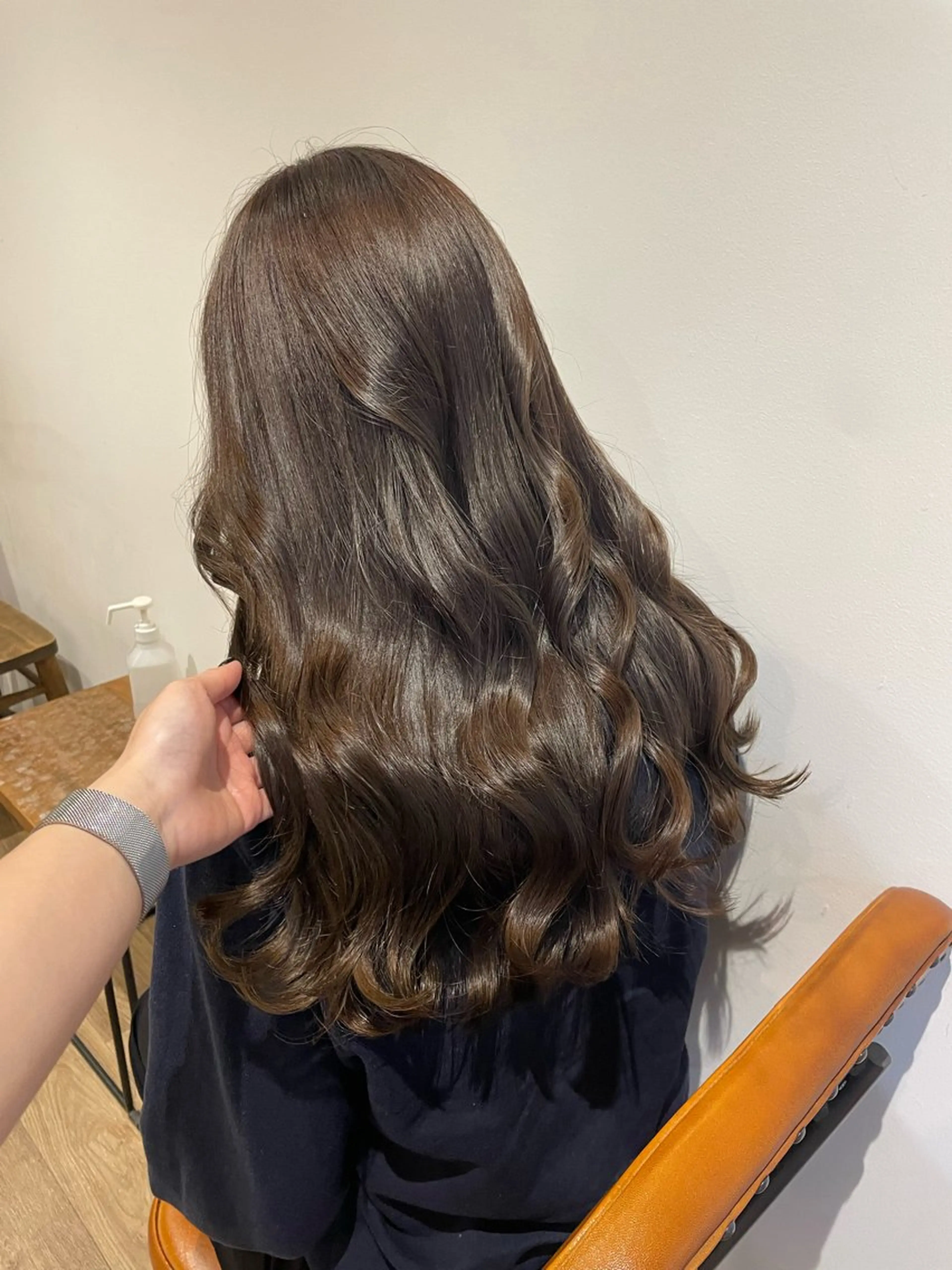 ロング カラー ヘアアレンジ ヘアカラー トリートメント Eliss Horie所属・coco♡ 韓国hairのヘアスタイル