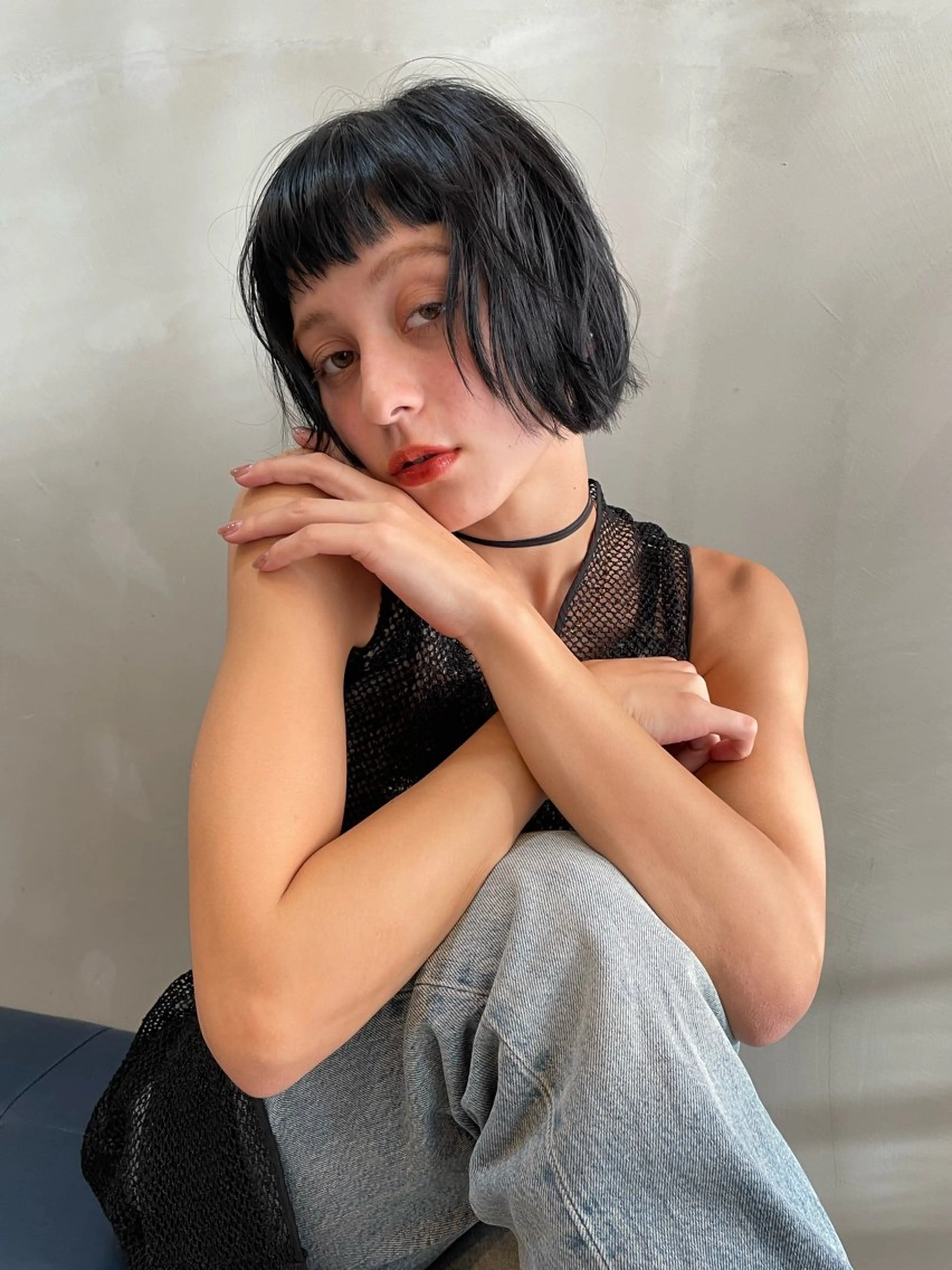 ショート ショート/ボブ/ 心斎橋/宮脇美奈のヘアスタイル