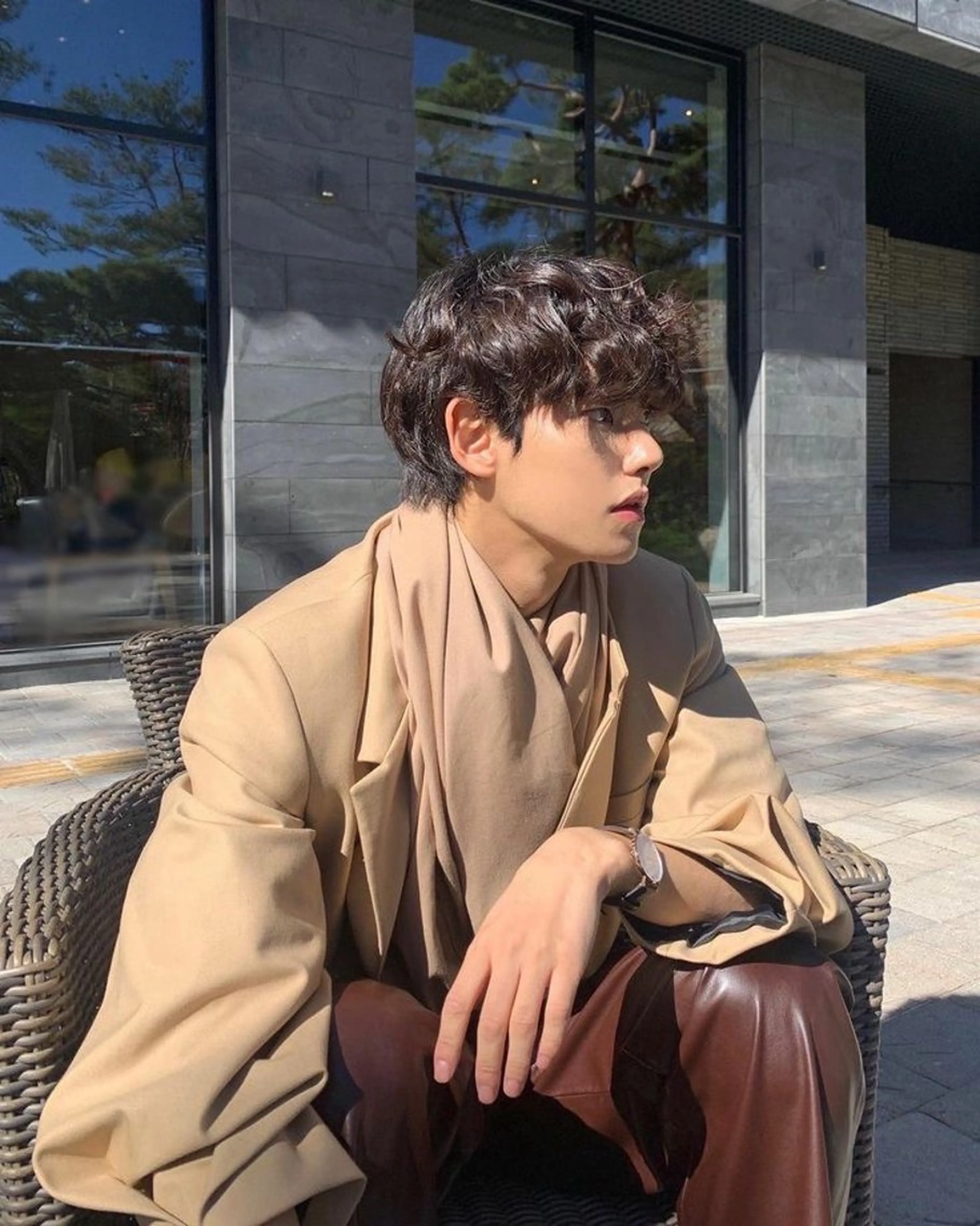 ショート パーマ メンズ 【メンズサロン】 BLUCK 横浜のヘアスタイル