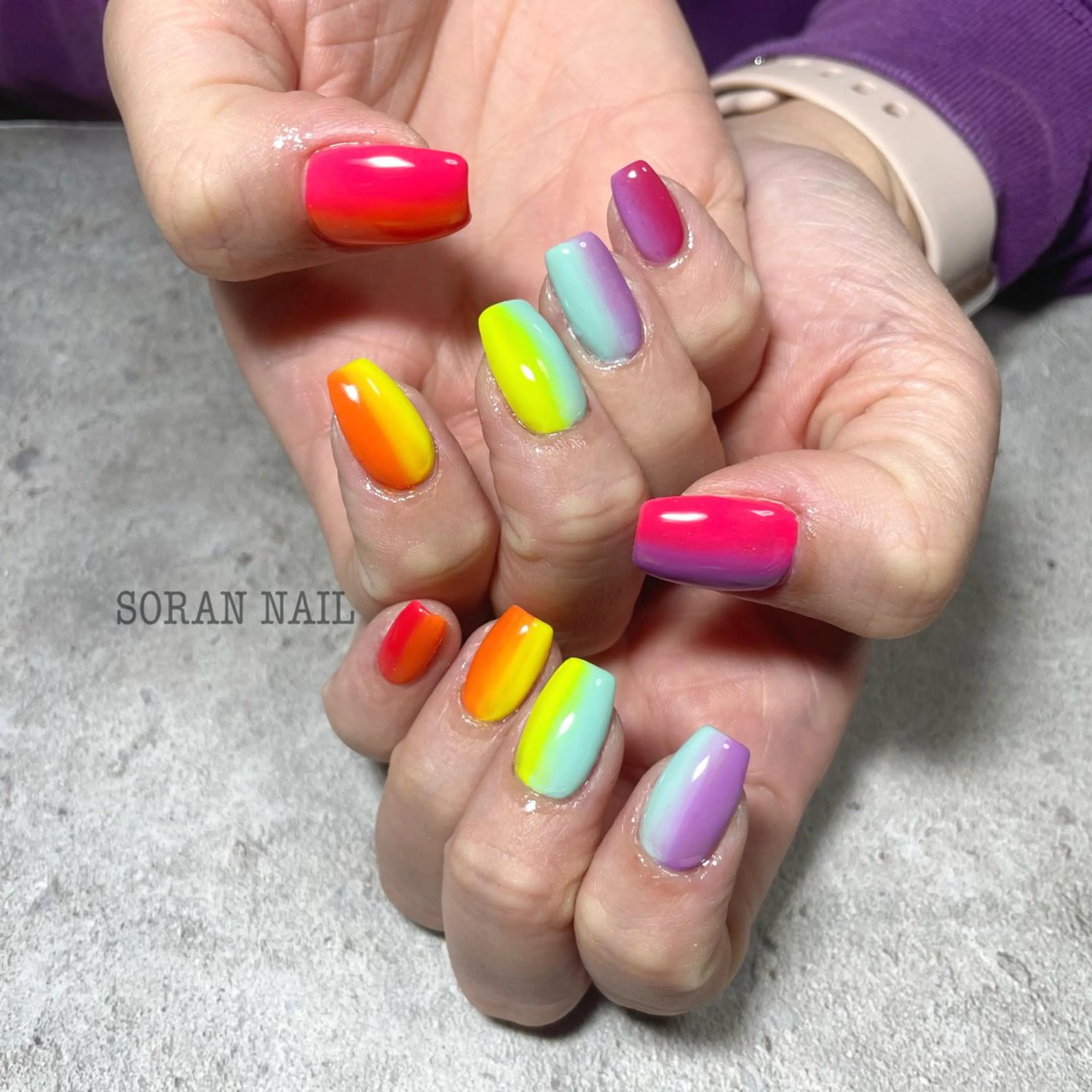 ネイル ハンドネイル soran nailのネイルデザイン