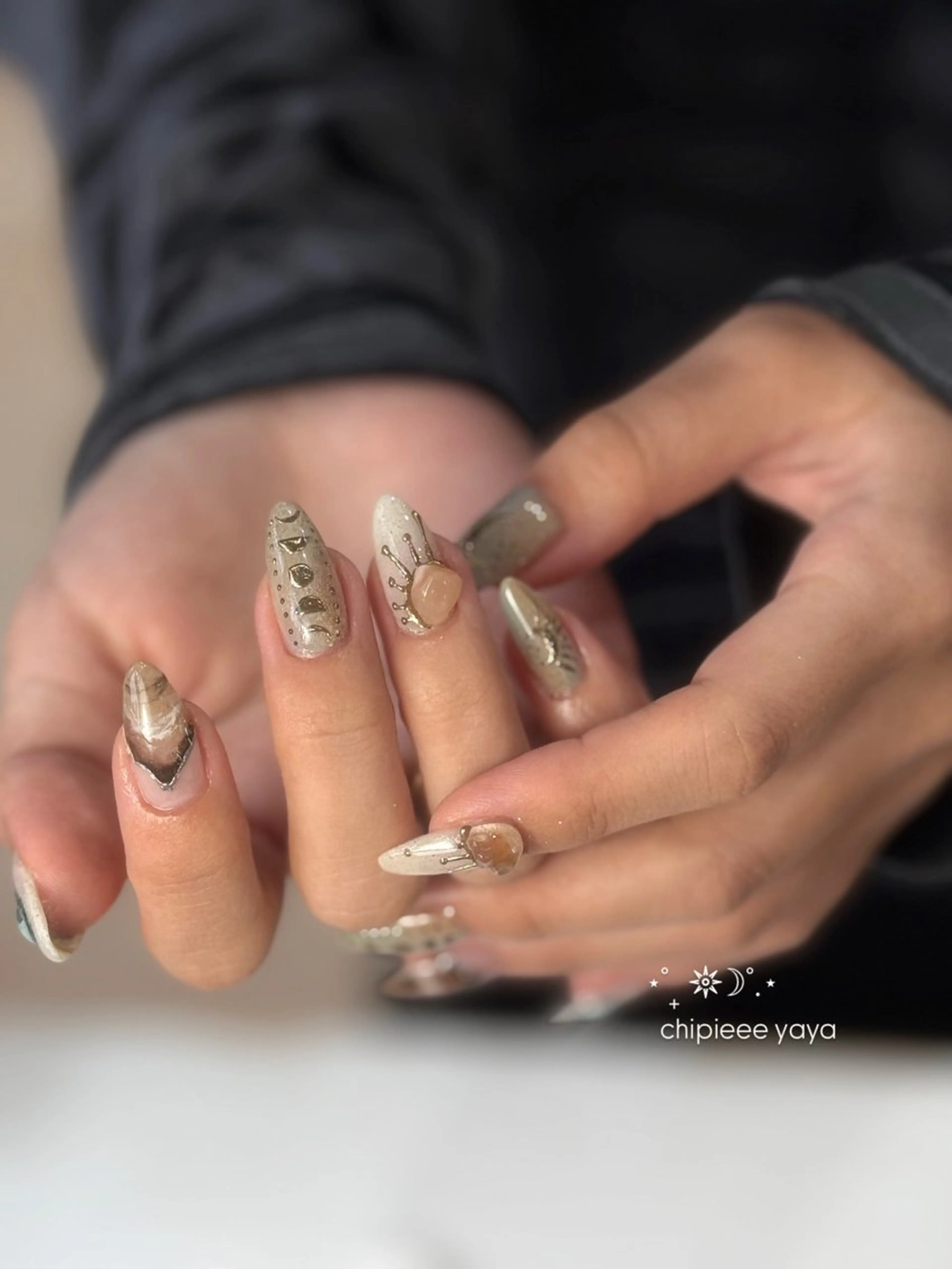 ネイル ハンドネイル Chipieee yayaのネイルデザイン