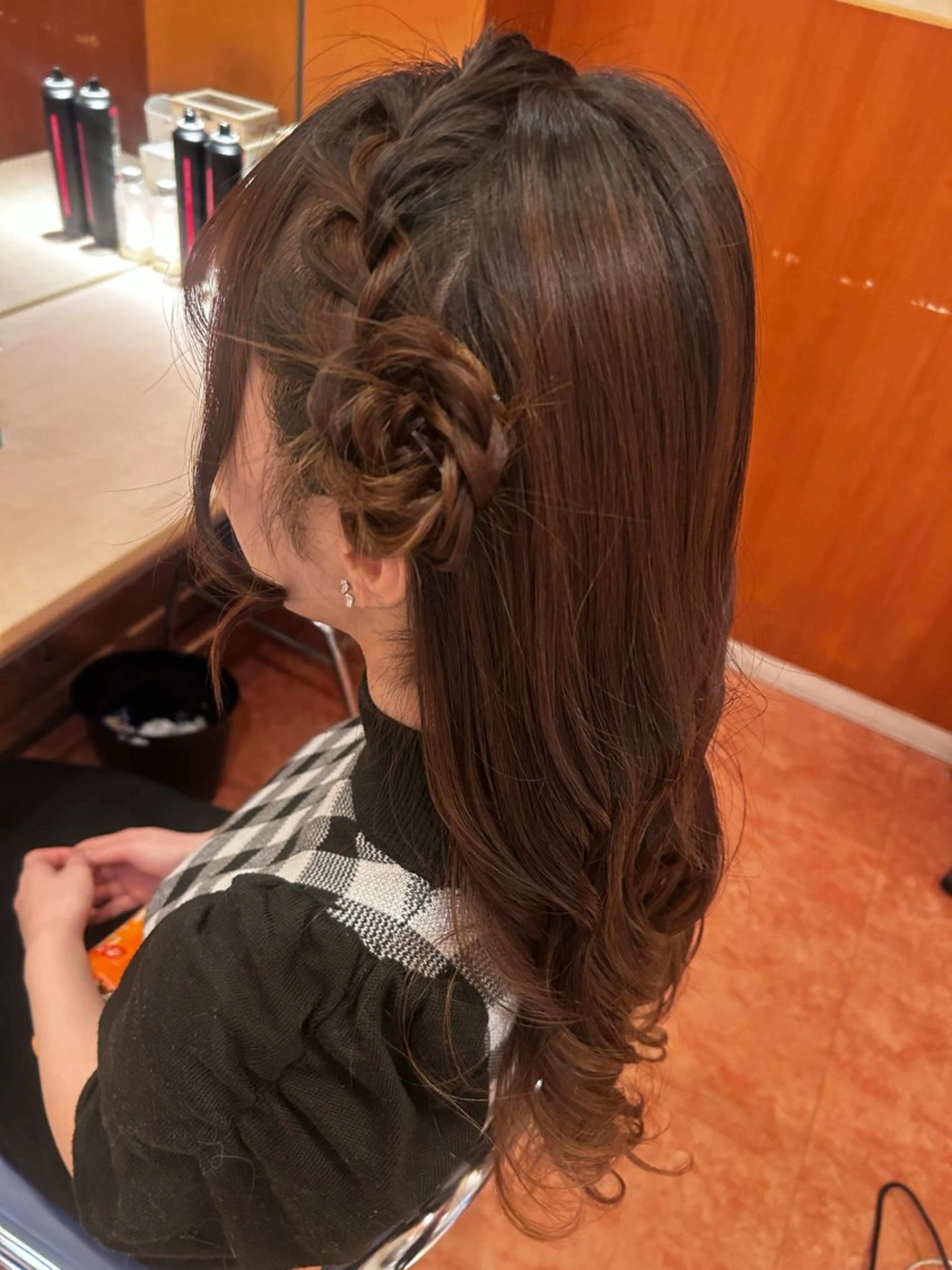 ロング 永澤 一輝のヘアスタイル