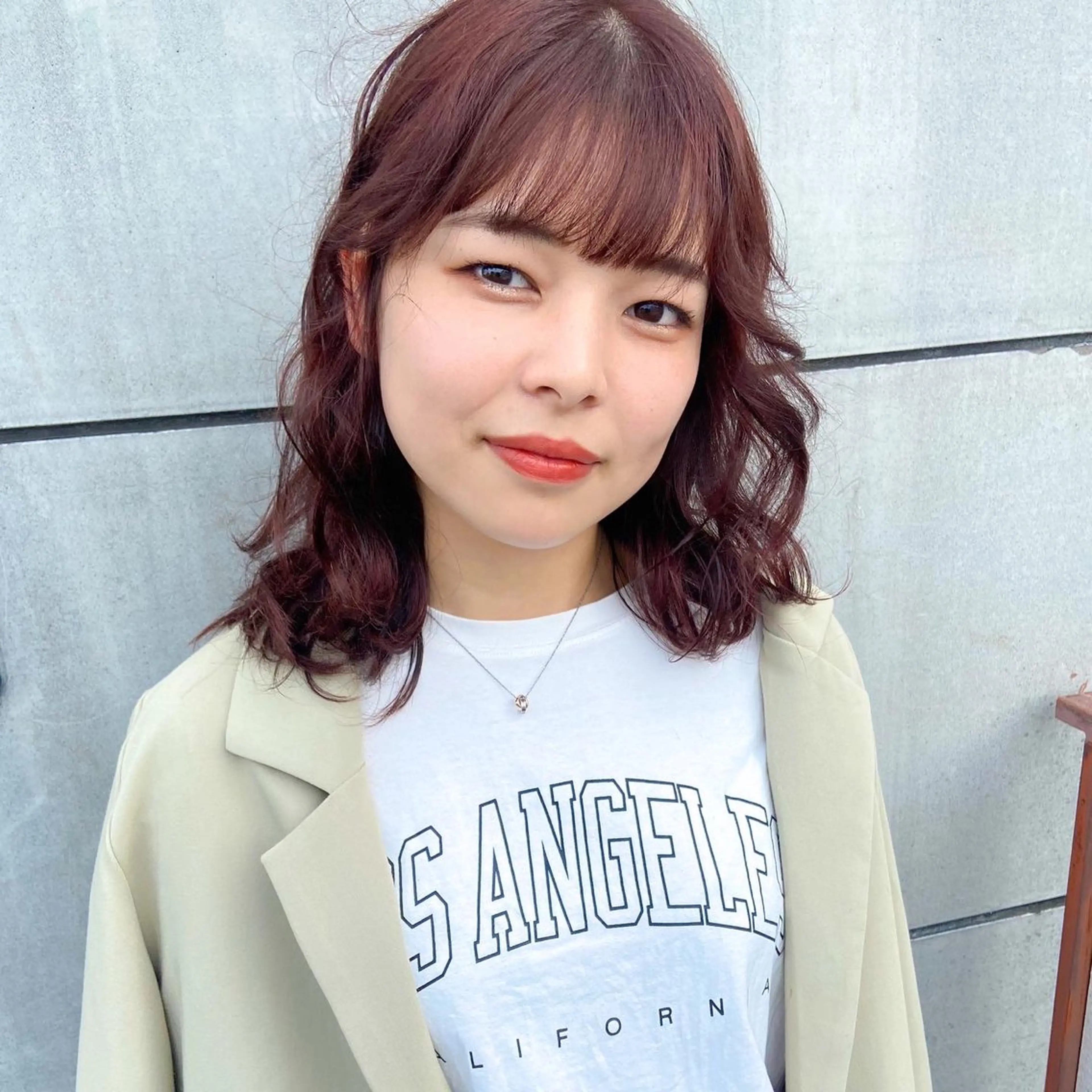 ミディアム カラー パーマ ヘアアレンジ 🌼似合わせのプロ 心斎橋/rena🌼のマツエク・マツパデザイン