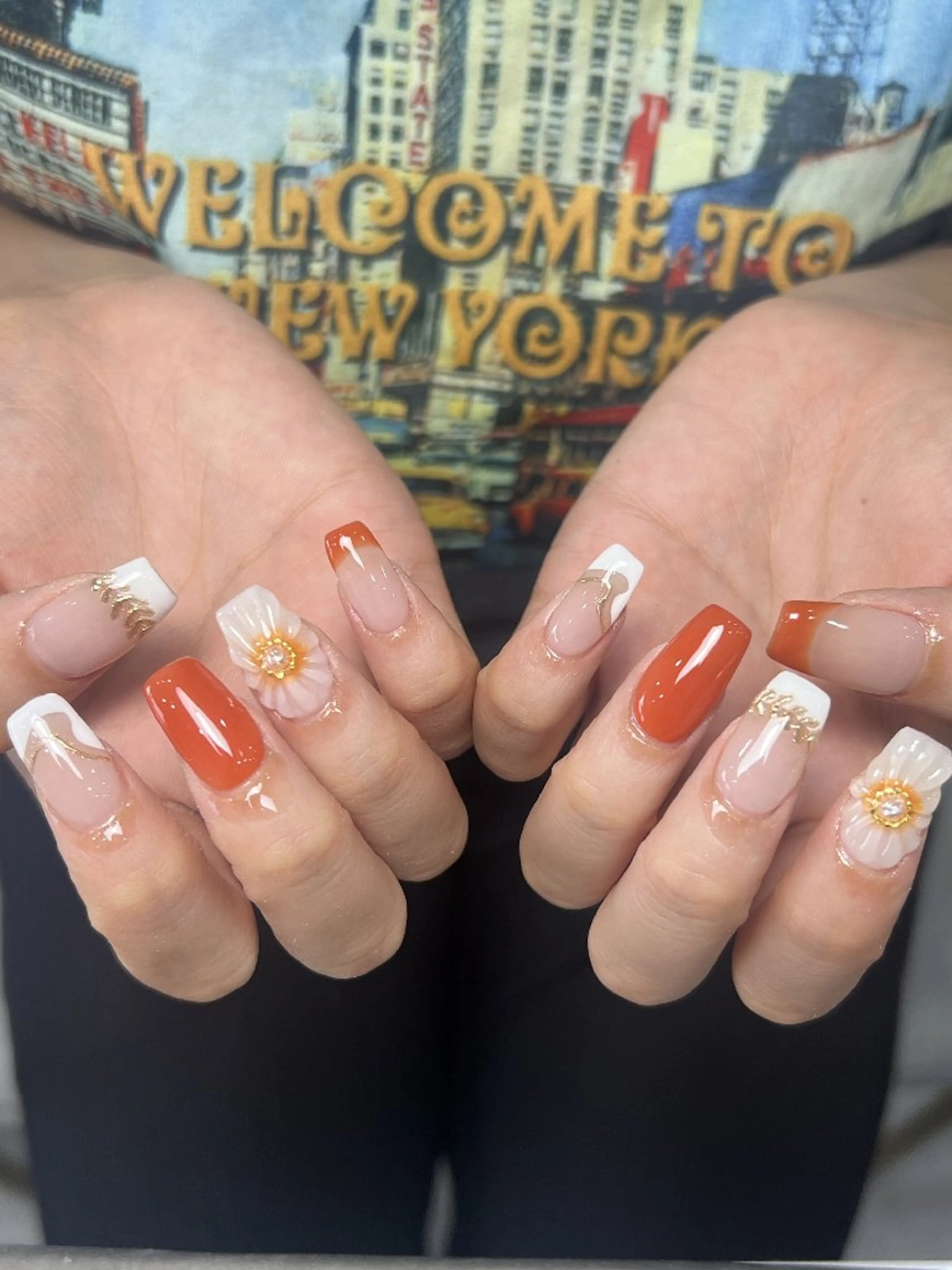 ネイル アートネイル フラワーネイル フットネイル フレンチネイル ジェルネイル UM Nail Salonのネイルデザイン
