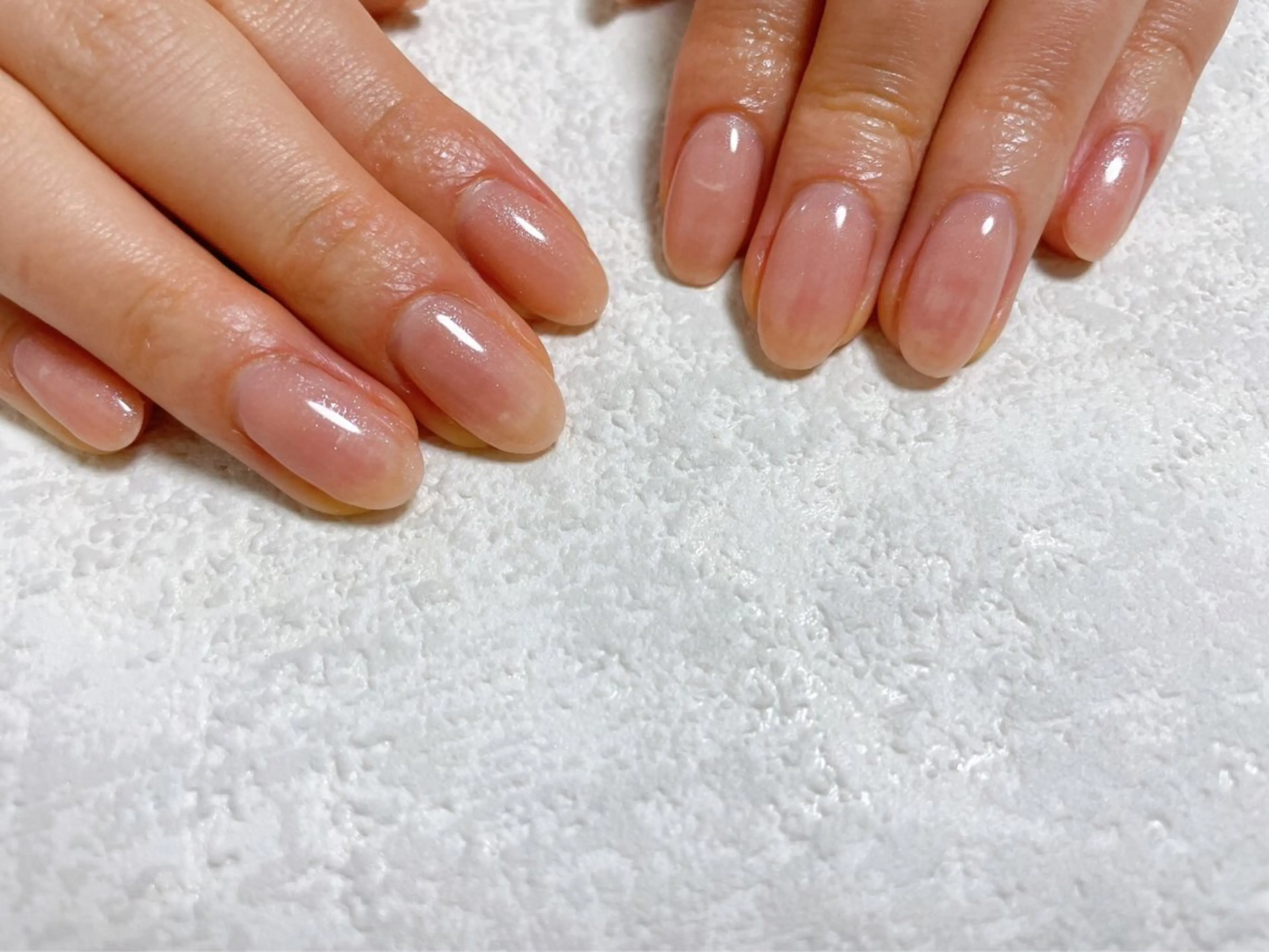 ネイル オーロラネイル フットネイル フレンチネイル ジェルネイル 韓国ネイル kikinail 溝の口のネイルデザイン