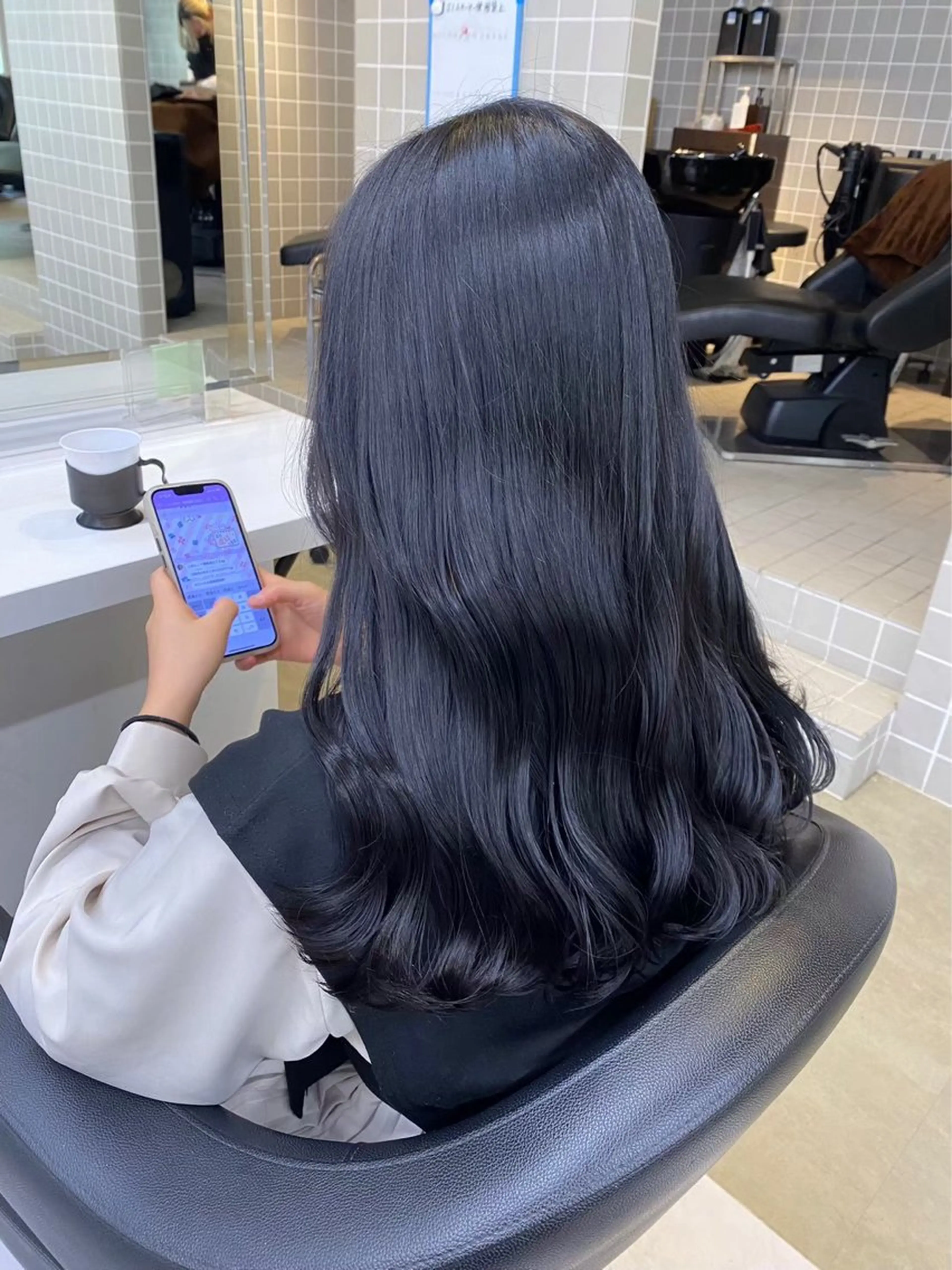 ロング カラー ヘアアレンジ Over hair_ misakiのヘアスタイル