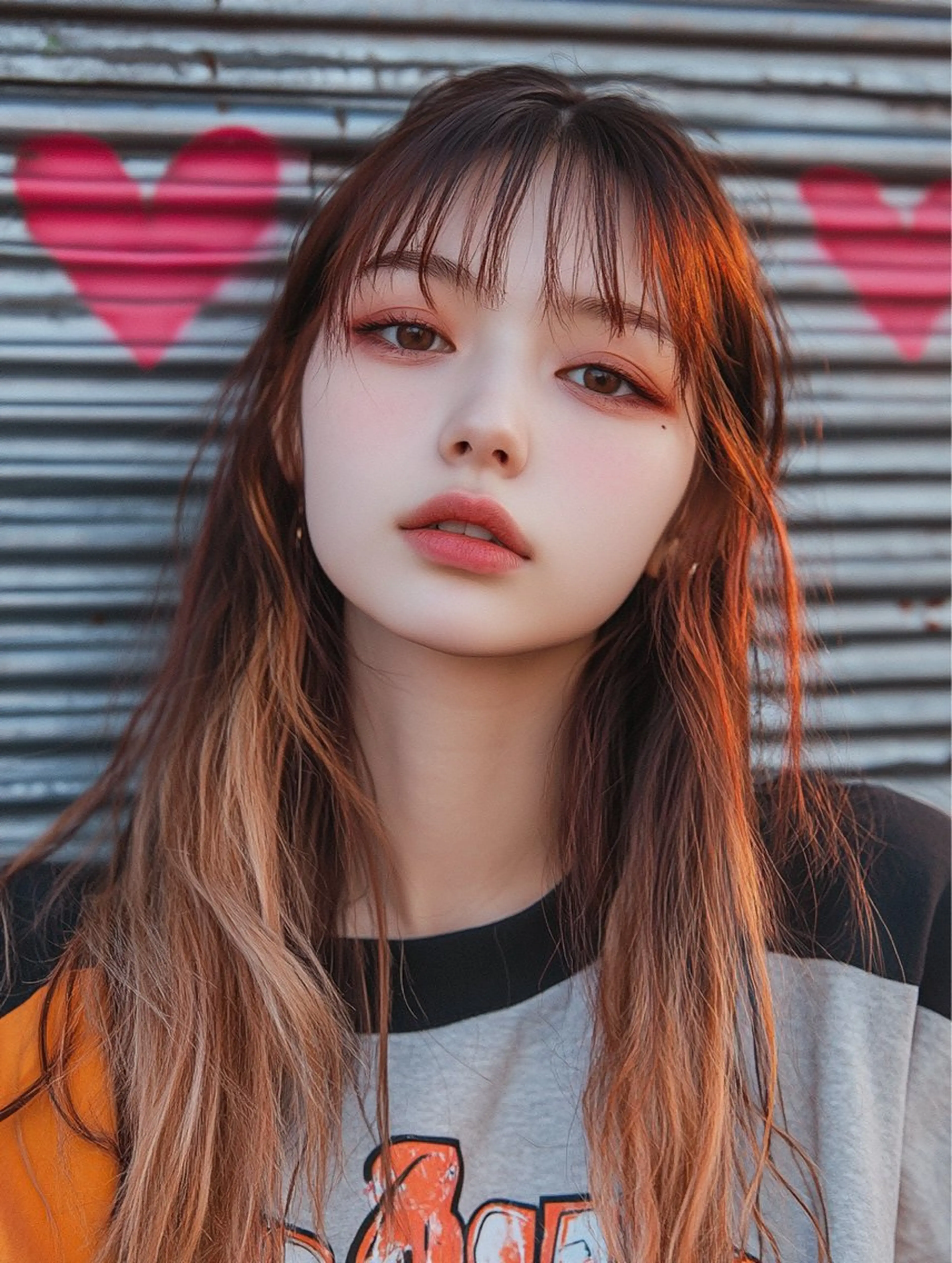 ロング カラー ハイトーン×髪質改善 Gran Luciaのヘアスタイル