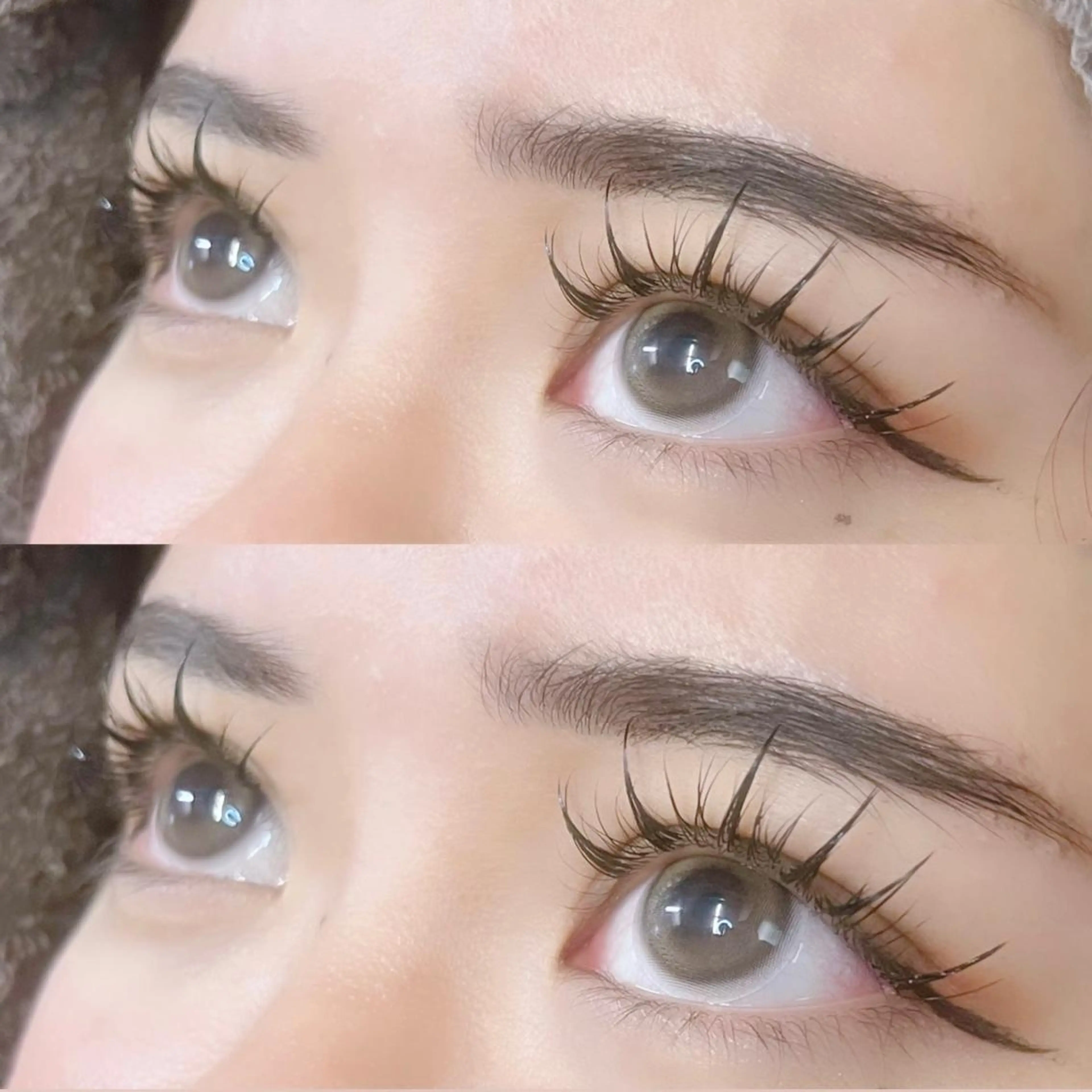 LEDワンホンマツエク🇰🇷120本で作ります！アイシャンプー付き🫧カラーは1色＋1100🌈の写真