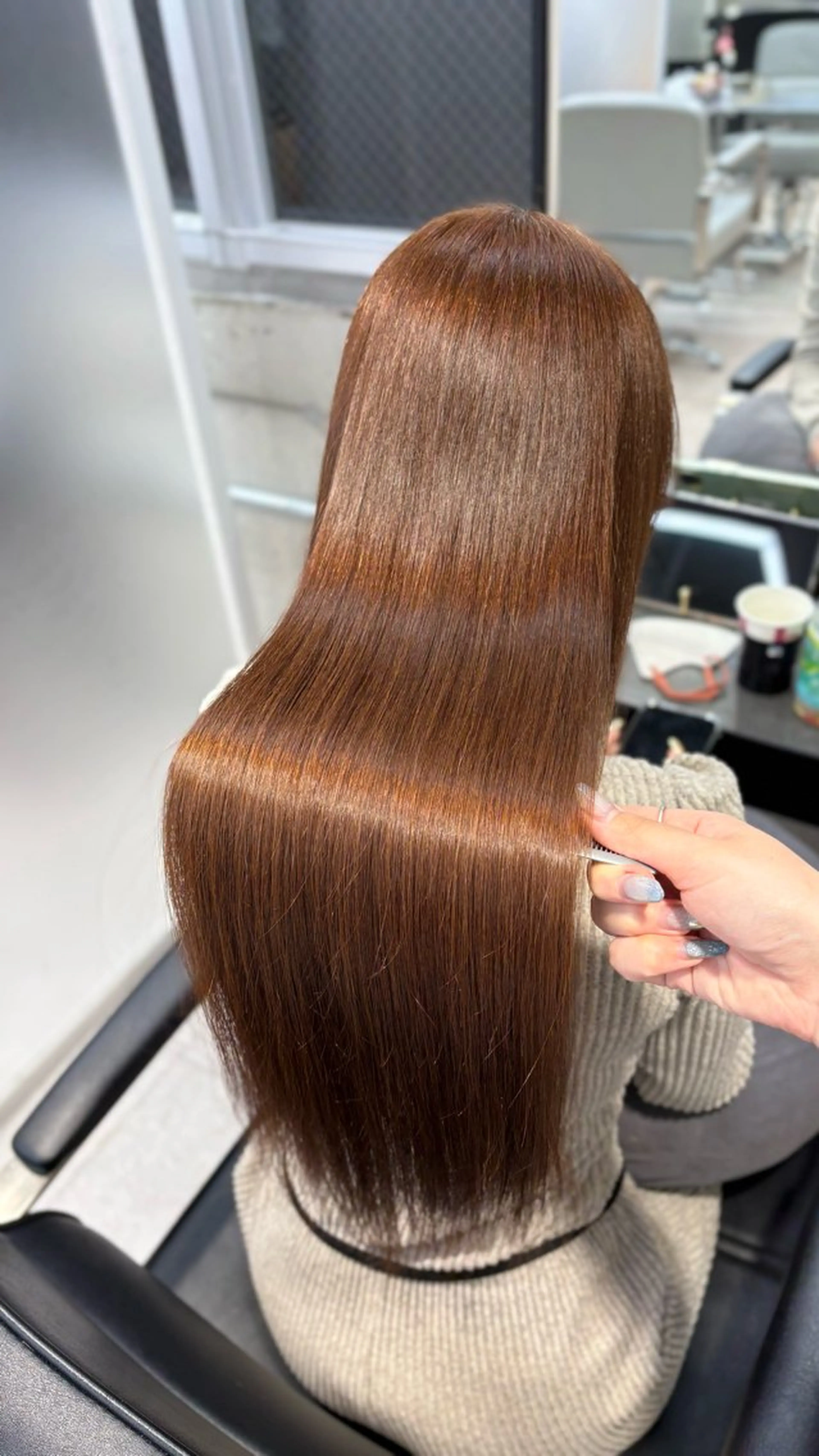 ロング カラー ブリーチ ダブルカラー ブリーチなしカラー ヘアカラー トリートメント 🌙小林春月/新宿/ 美髪/ハイトーン🌙のヘアスタイル